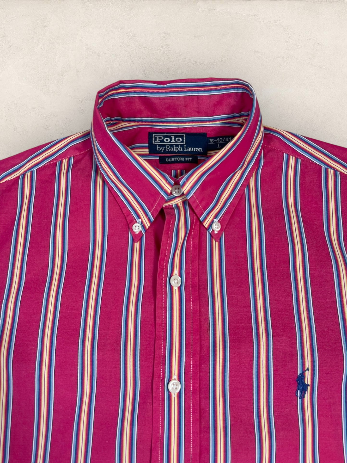 Chemise Ralph Lauren Rose L Homme Ref: 2725