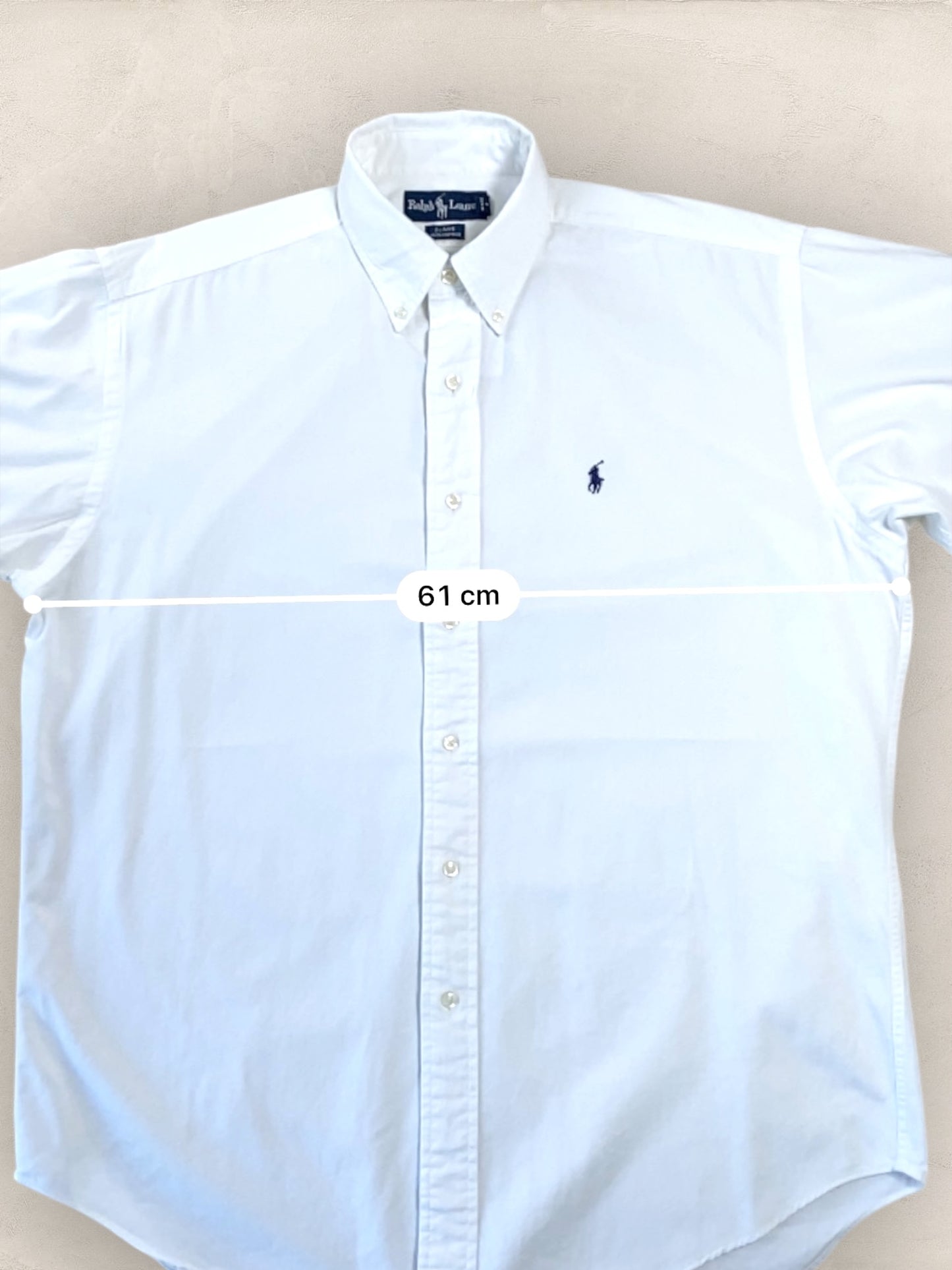 Chemise Homme Ralph Lauren BLANC M Ref:2796