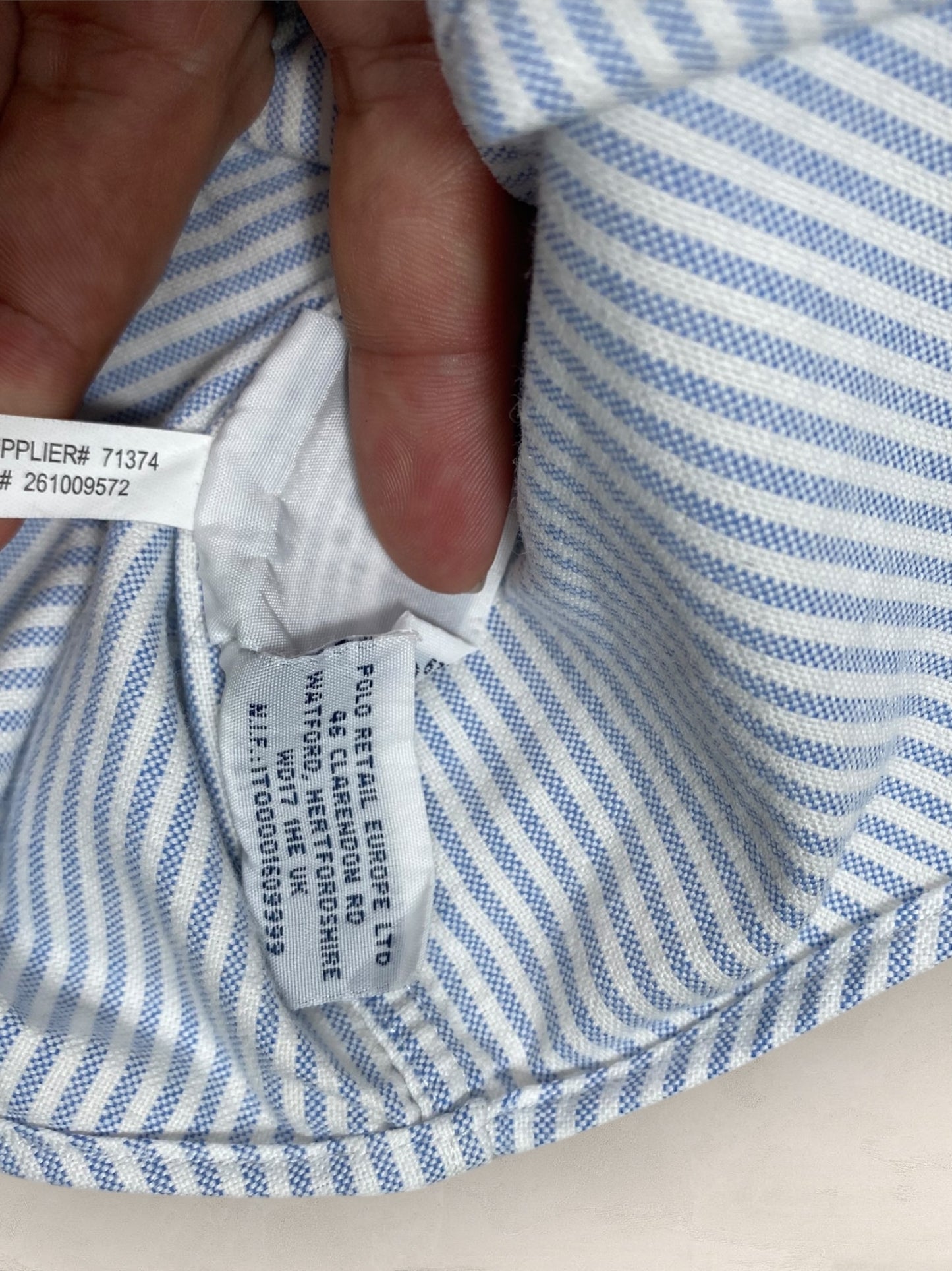 Chemise Ralph Lauren Bleu XL Homme Ref: 2771