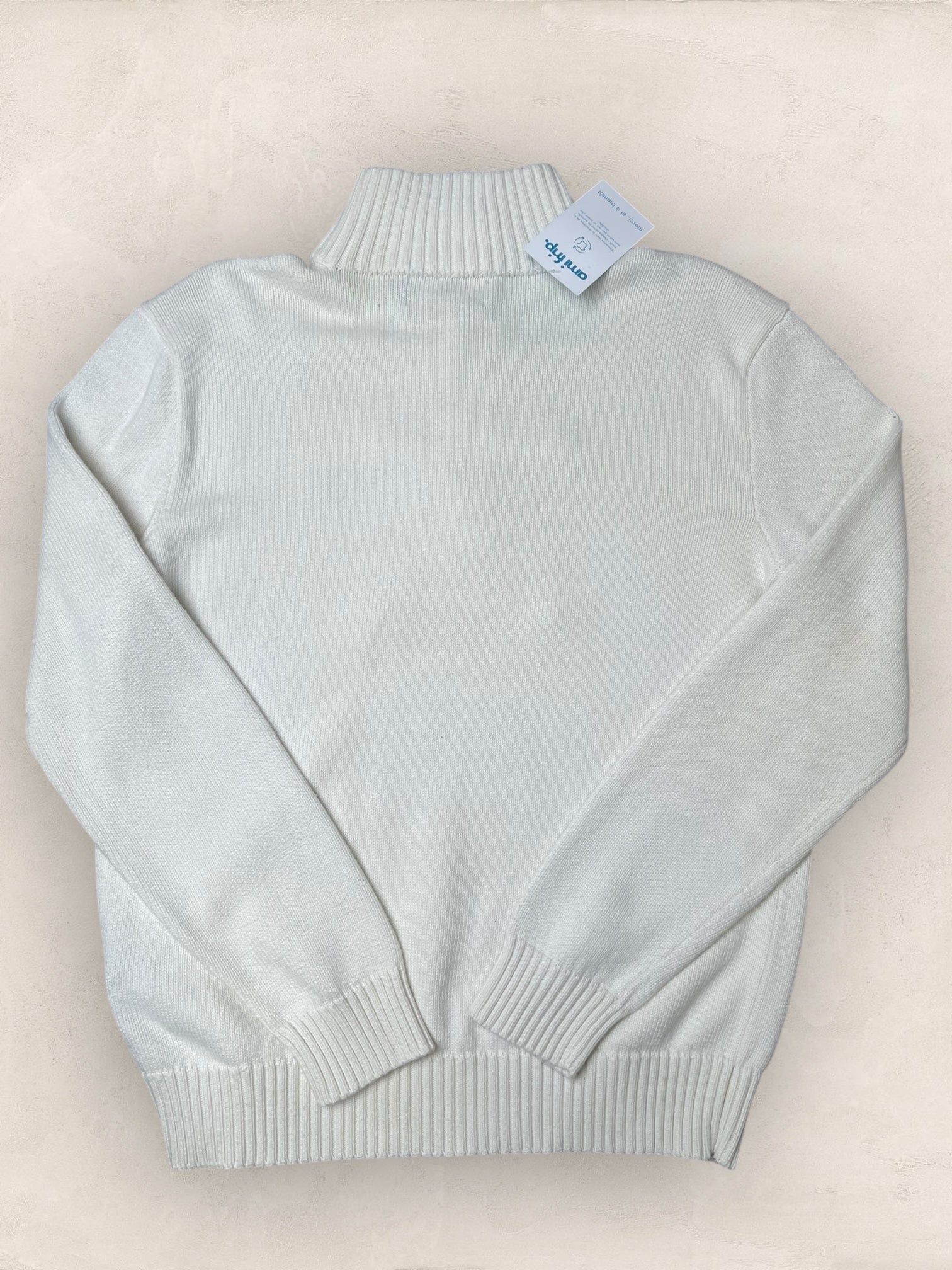 1/4 zip Homme Ralph Lauren Blanc S Ref:3706 - Blanc - S - amifrip