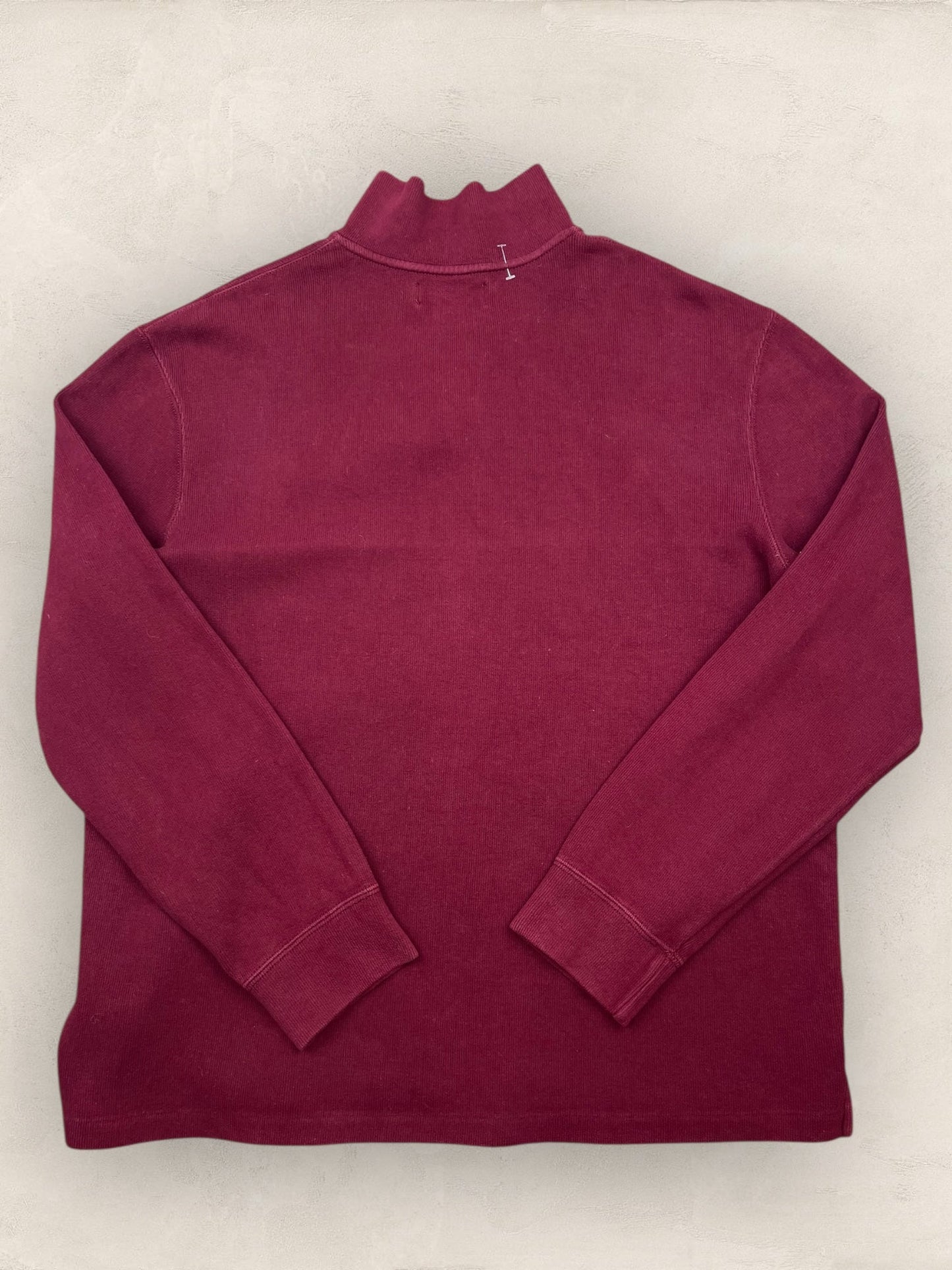 1/4 zip Homme Ralph Lauren Bordeaux XL Ref:3740 - Bordeaux - XL - amifrip