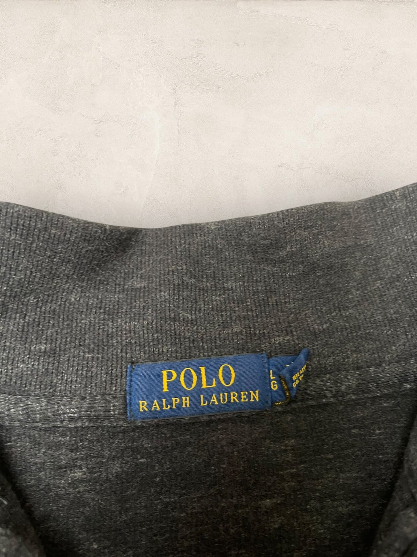 1/4 zip Homme Ralph Lauren Gris L Ref:3723 - Gris - L - amifrip