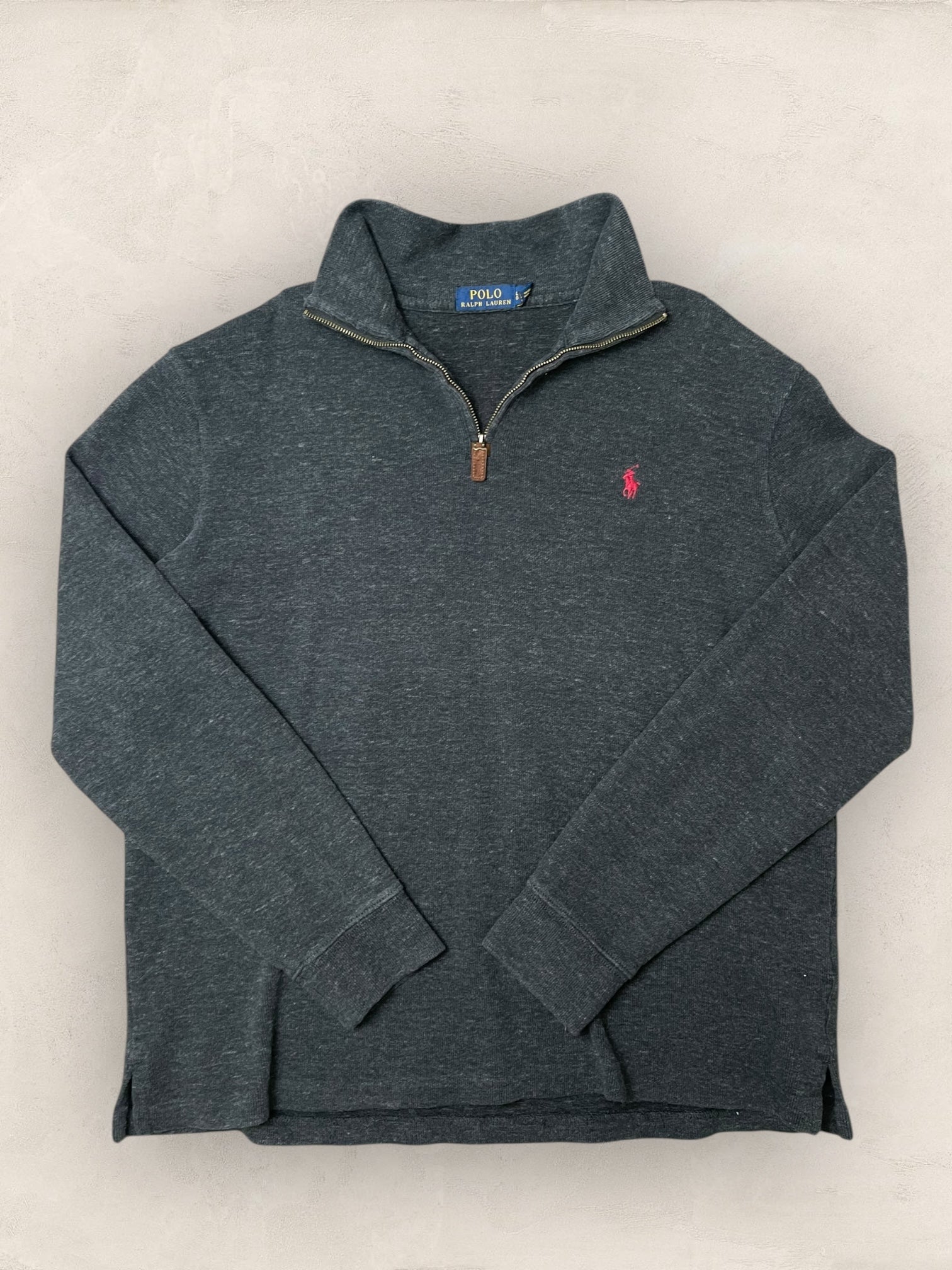 1/4 zip Homme Ralph Lauren Gris L Ref:3723 - Gris - L - amifrip