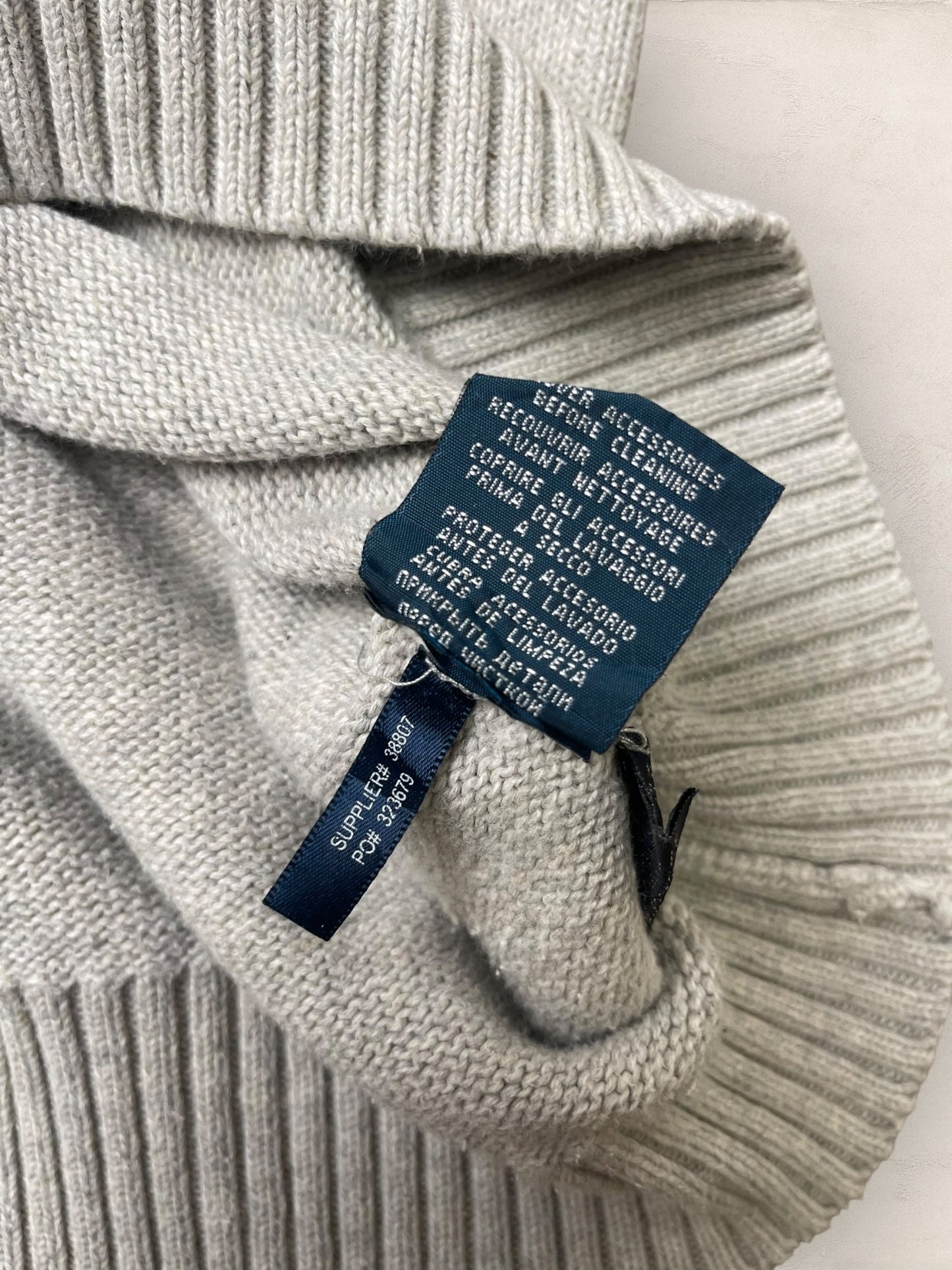 1/4 zip Homme Ralph Lauren Gris M Ref:3726 - Gris - M - amifrip