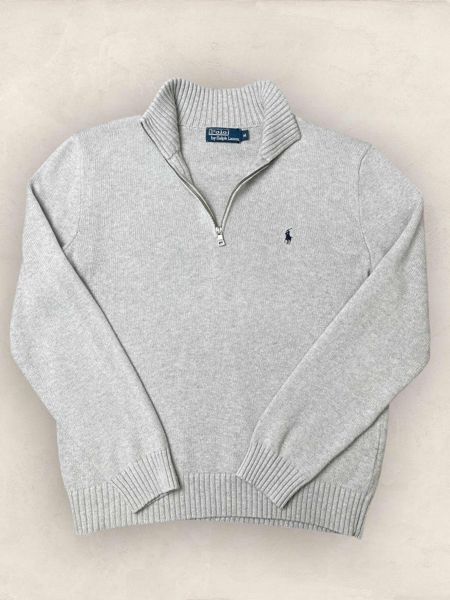 1/4 zip Homme Ralph Lauren Gris M Ref:3726 - Gris - M - amifrip