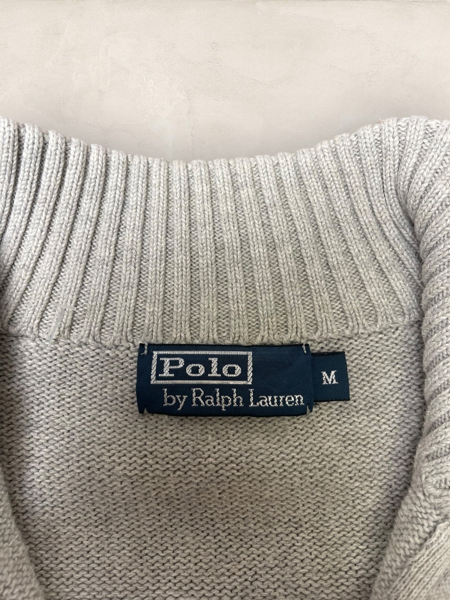 1/4 zip Homme Ralph Lauren Gris M Ref:3726 - Gris - M - amifrip