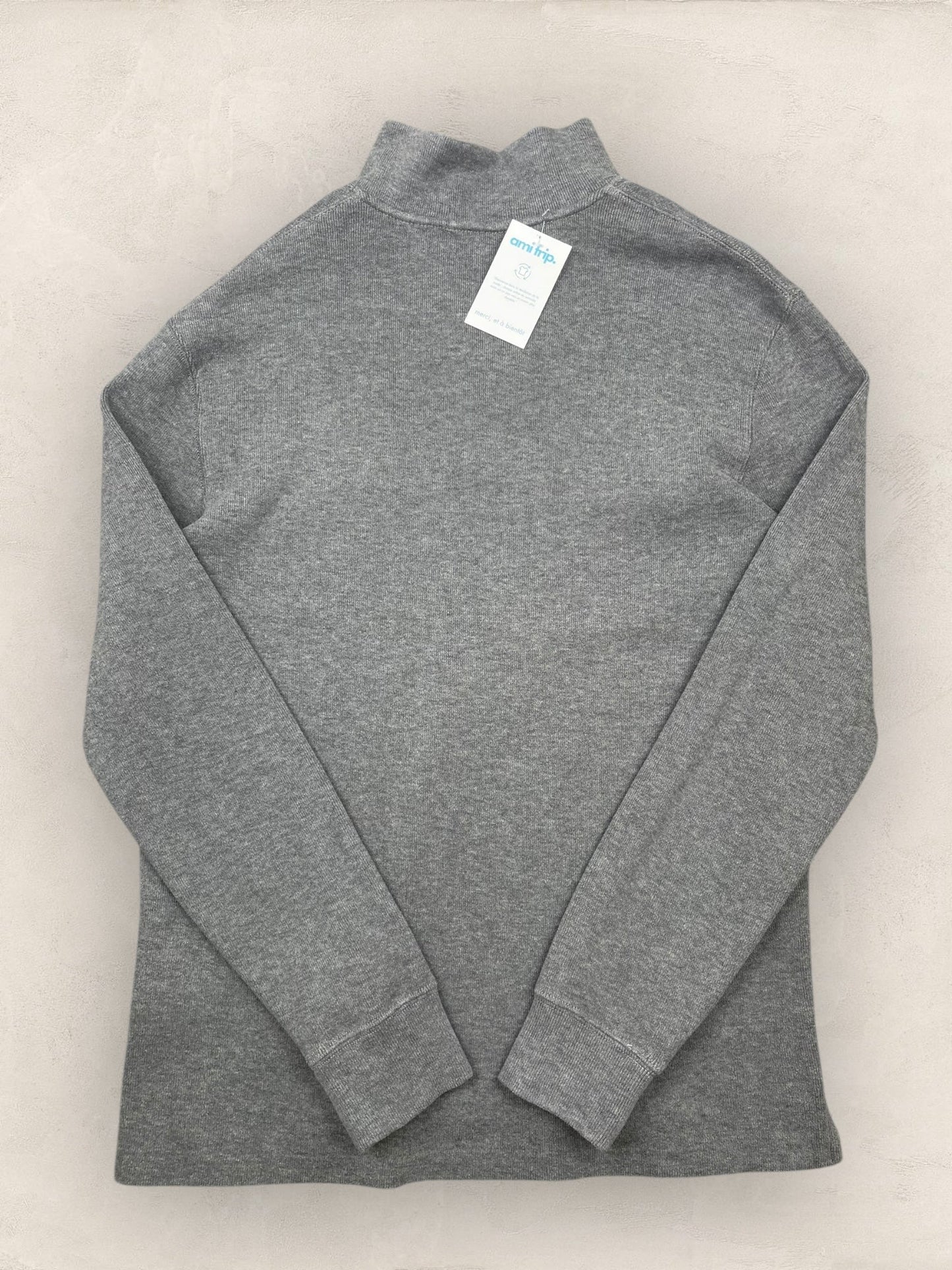 1/4 zip Homme Ralph Lauren Gris M Ref:3739 - Gris - M - amifrip