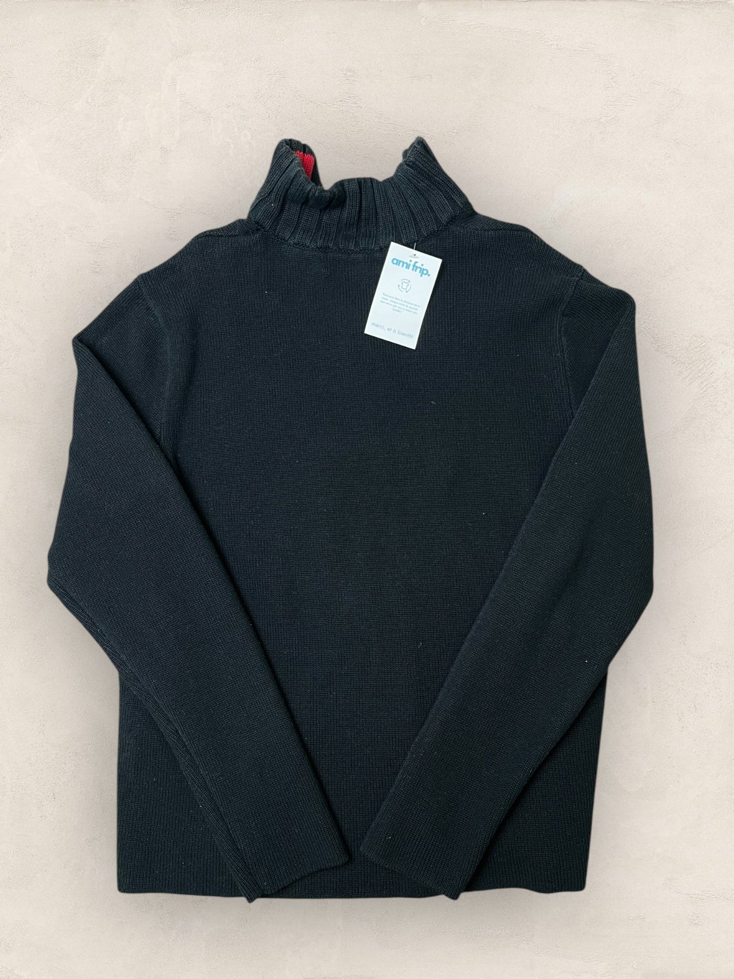 1/4 zip Homme Ralph Lauren Noir M Ref:3721 - Noir - M - amifrip