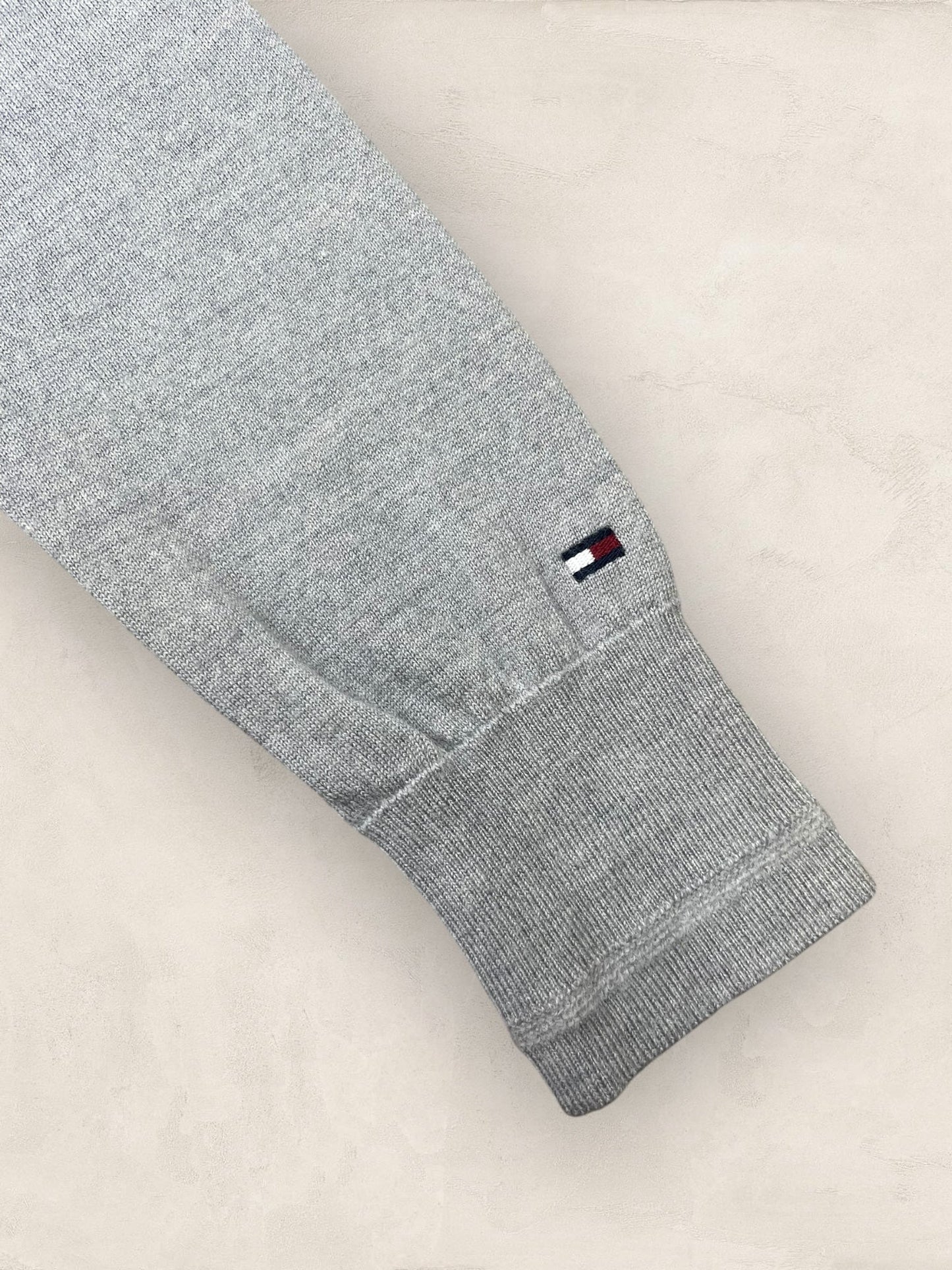 1/4 zip Homme Tommy Hilfiger Gris M Ref:3633 - Gris - M - amifrip