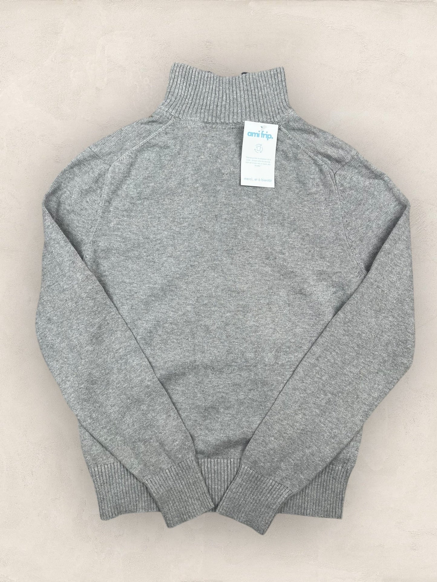 1/4 zip Homme Tommy Hilfiger Gris S Ref:3617 - Gris - S - amifrip