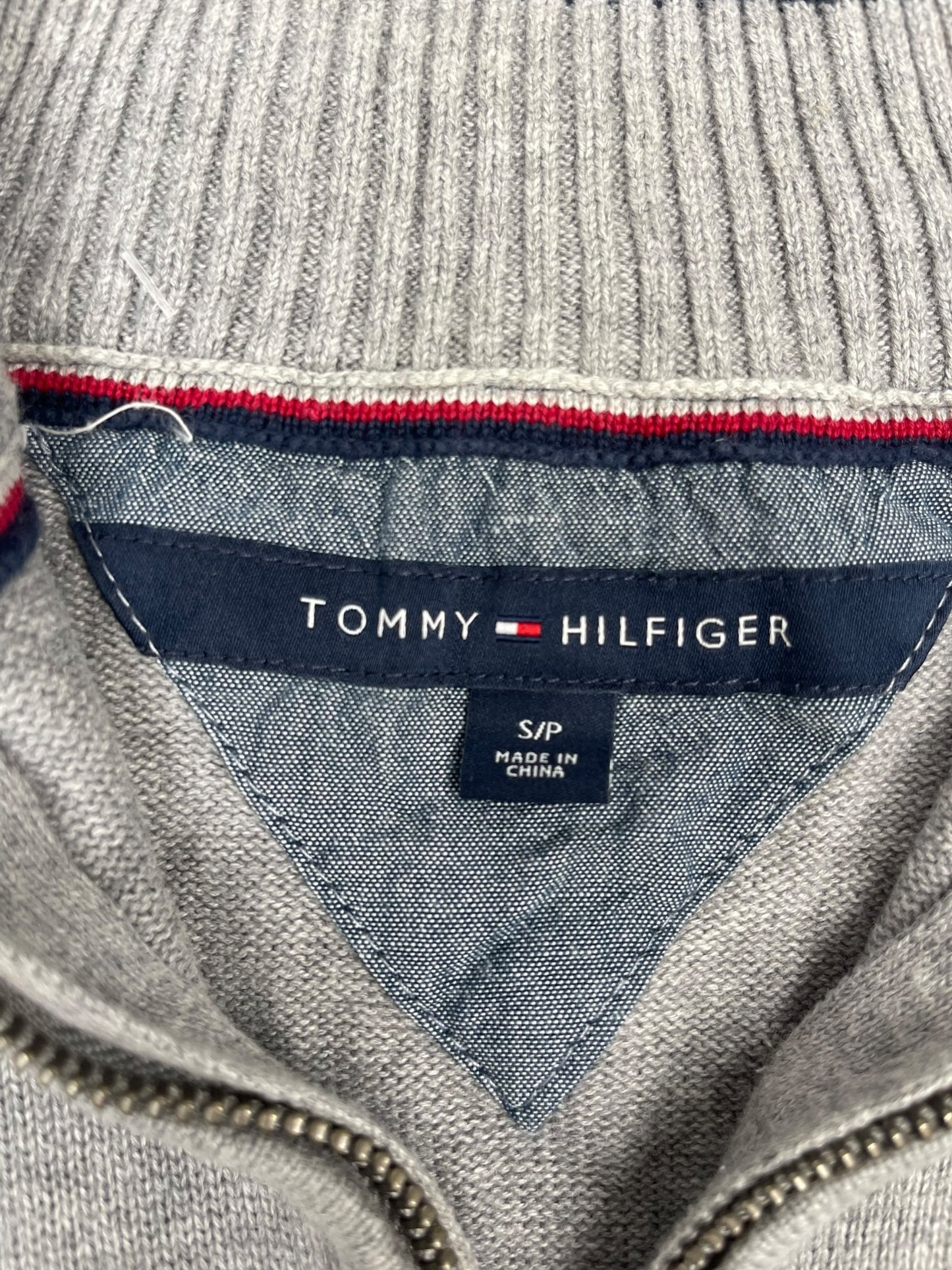 1/4 zip Homme Tommy Hilfiger Gris S Ref:3617 - Gris - S - amifrip