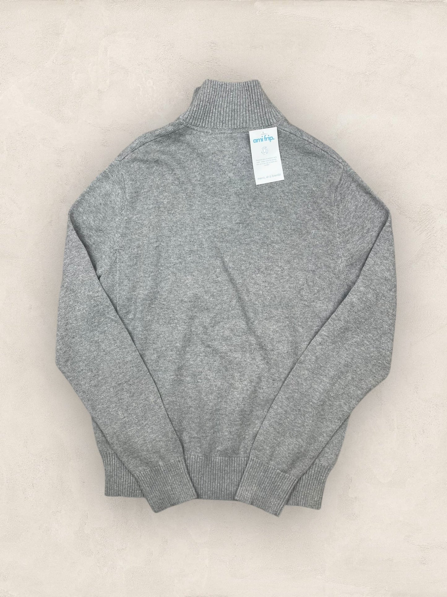 1/4 zip Homme Tommy Hilfiger Gris S Ref:3657 - Gris - S - amifrip
