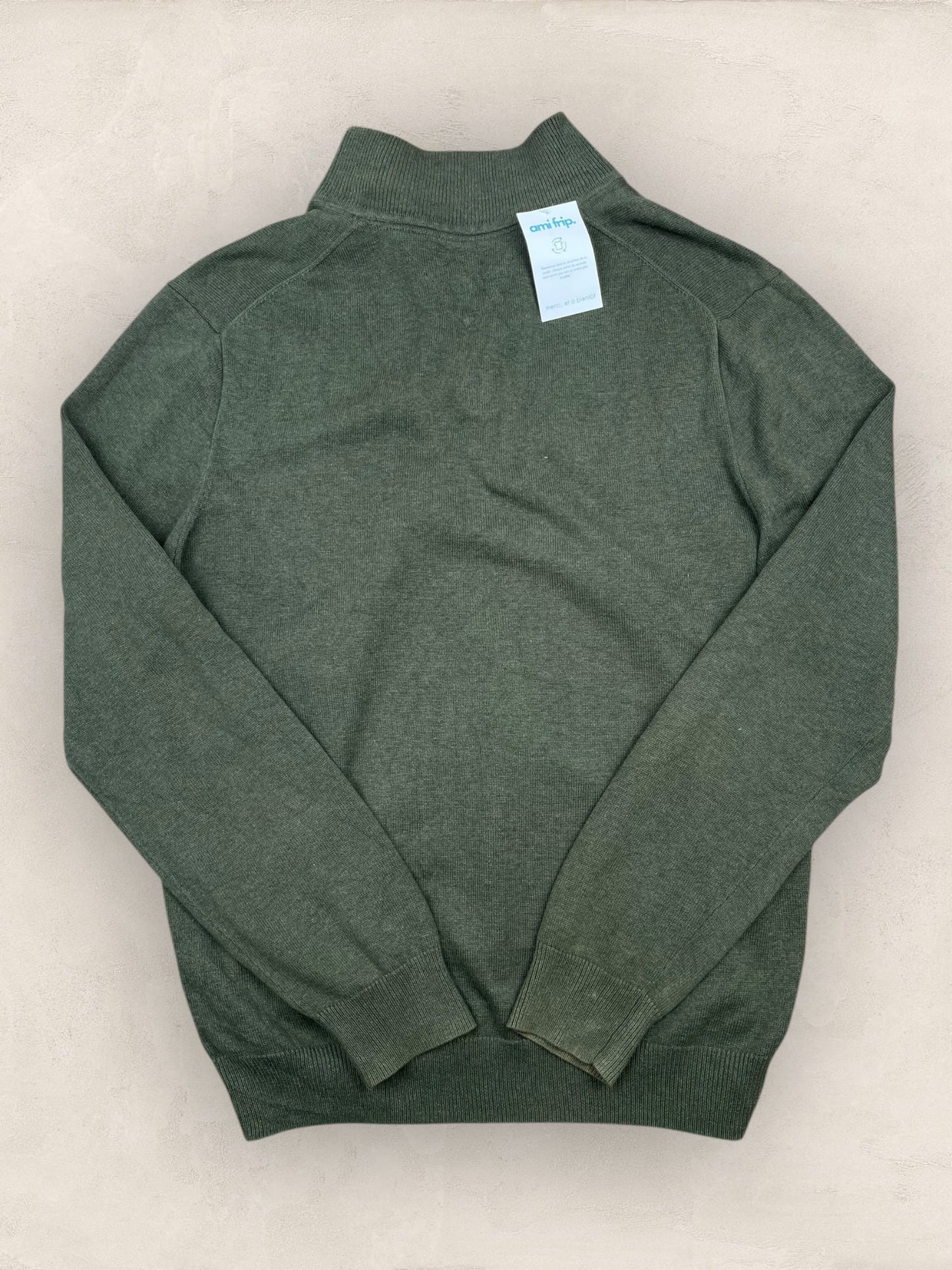 1/4 zip Homme Tommy Hilfiger Kaki XL Ref:3693 - Kaki - XL - amifrip