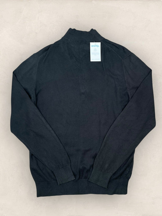 1/4 zip Homme Tommy Hilfiger Noir L Ref:3612 - Noir - L - amifrip