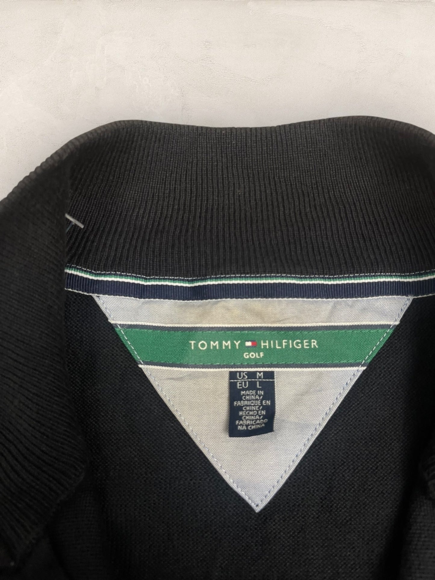 1/4 zip Homme Tommy Hilfiger Noir L Ref:3678 - Noir - L - amifrip