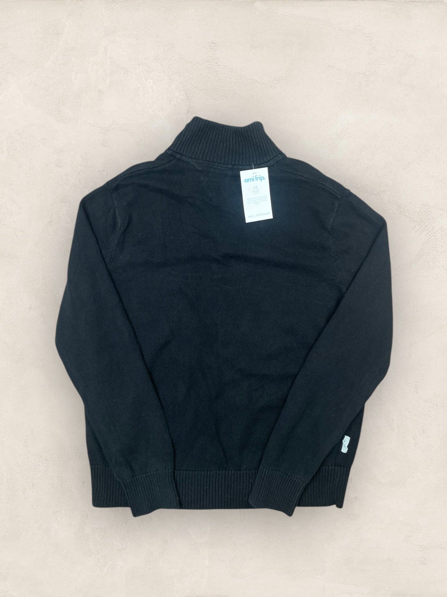 1/4 zip Homme Tommy Hilfiger Noir S Ref:3642 - Noir - S - amifrip