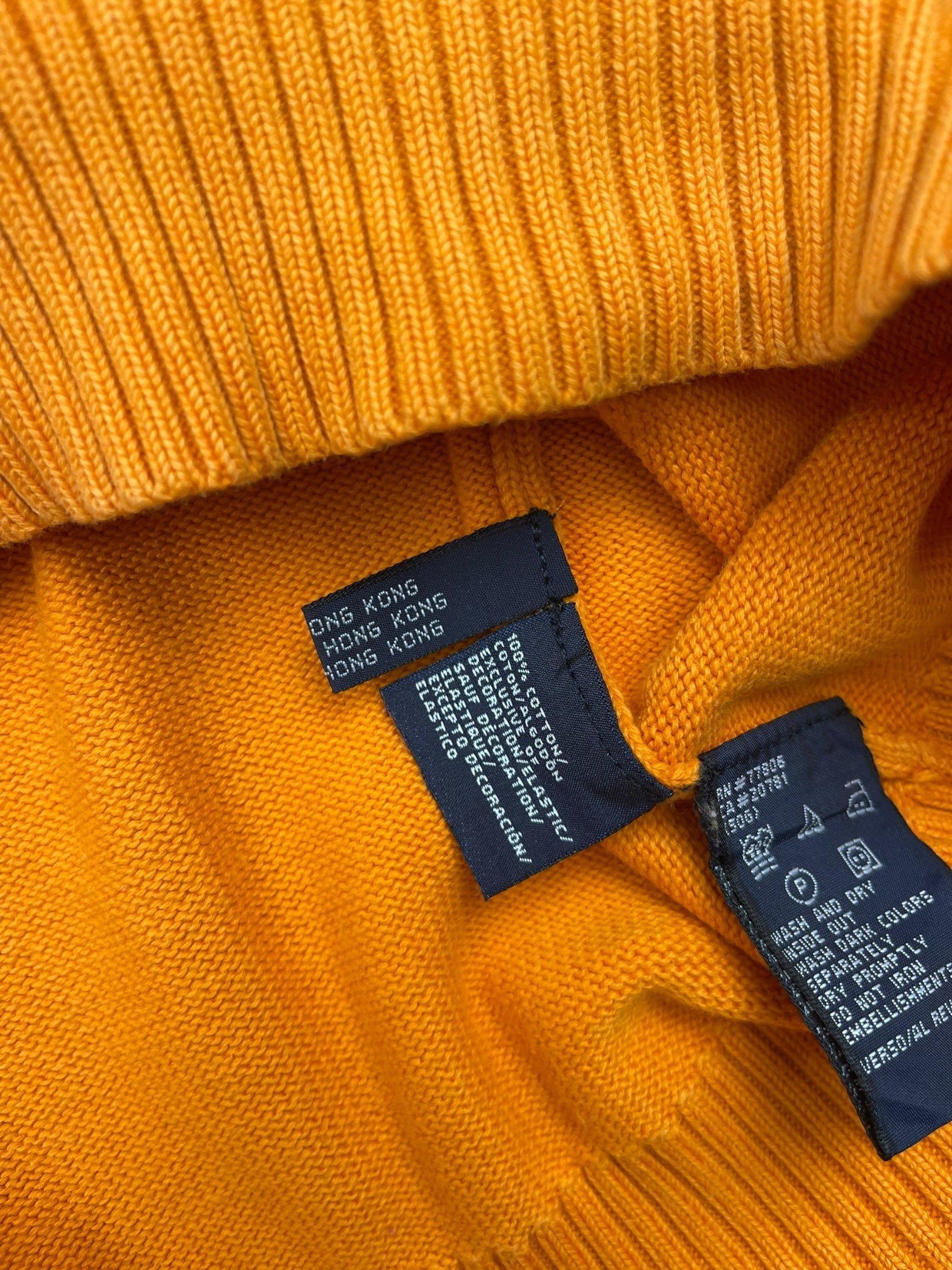 1/4 zip Homme Tommy Hilfiger Orange L Ref:3697 - Orange - L - amifrip
