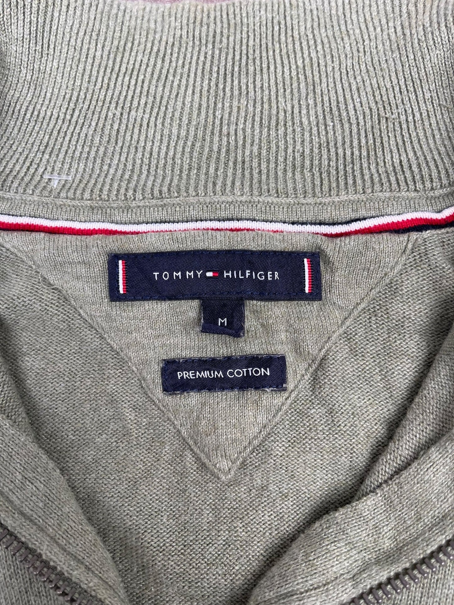 1/4 zip Homme Tommy Hilfiger Vert M Ref:3629 - Vert - M - amifrip