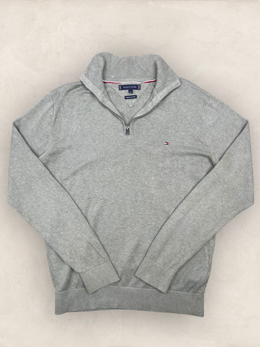 1/4 zip Homme Tommy Hilfiger Vert M Ref:3629 - Vert - M - amifrip