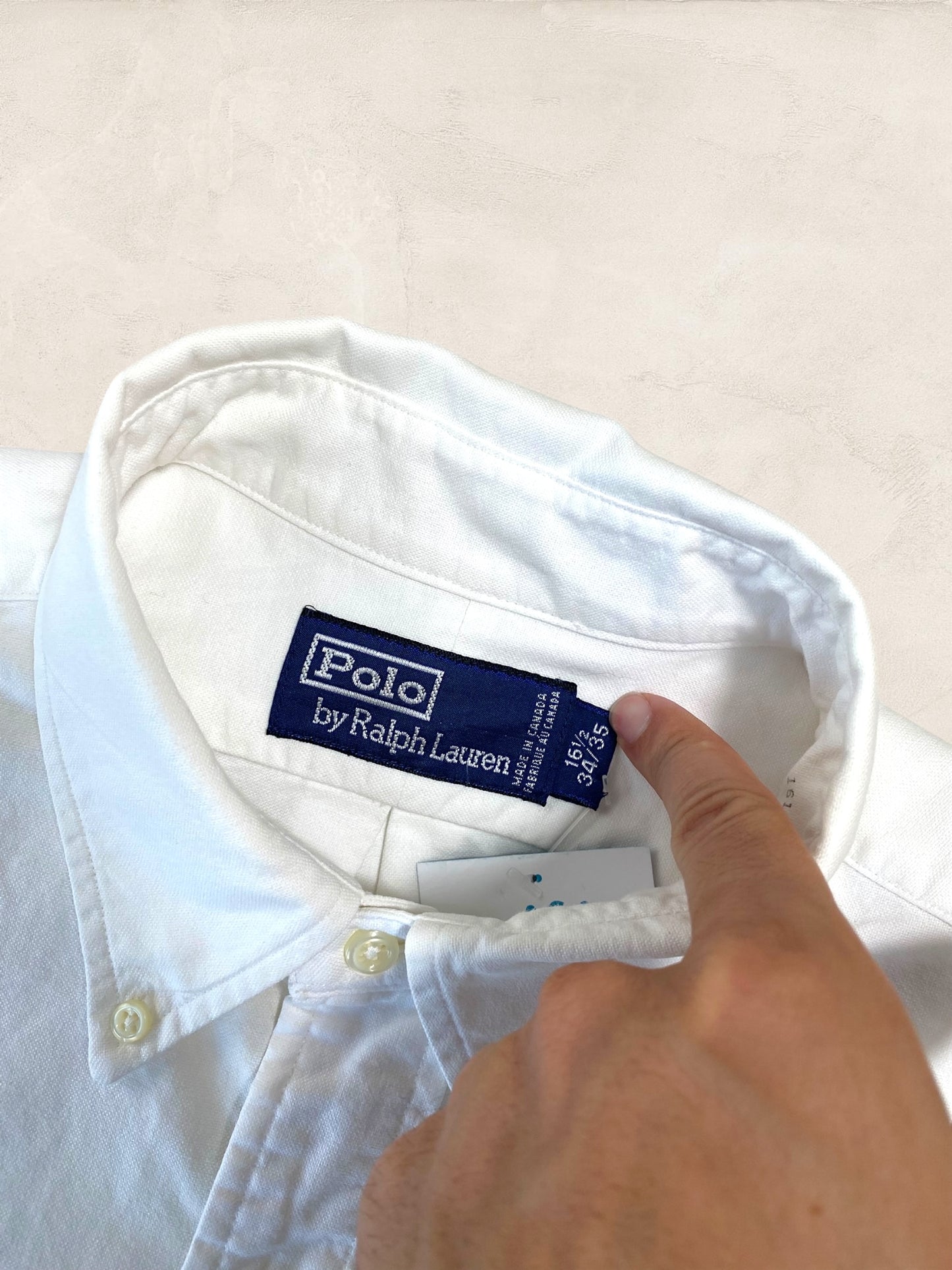 Chemise Homme Ralph Lauren BLANC L Ref:2788