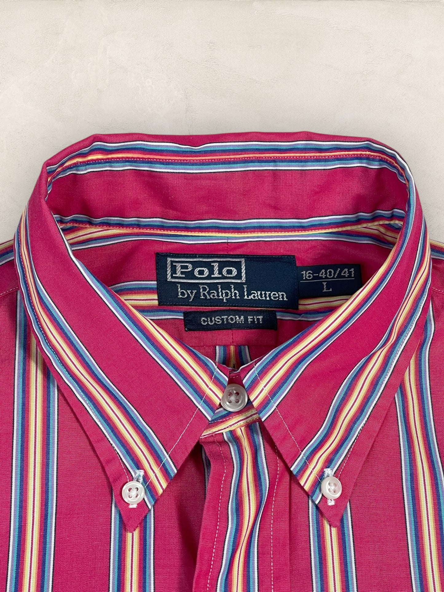Chemise Ralph Lauren Rose L Homme Ref: 2725