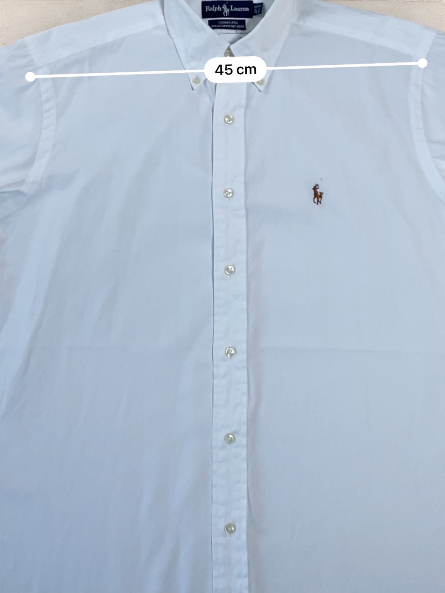 Chemise Homme Ralph Lauren BLANC L Ref:2782