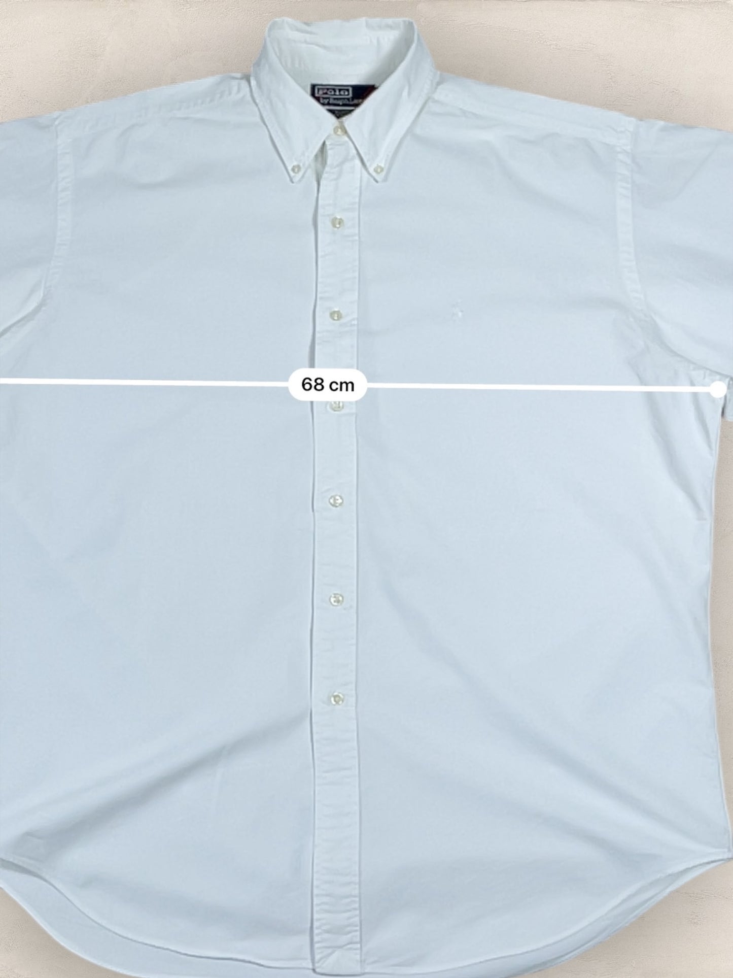 Chemise Ralph Lauren Blanc L Homme Ref: 2726