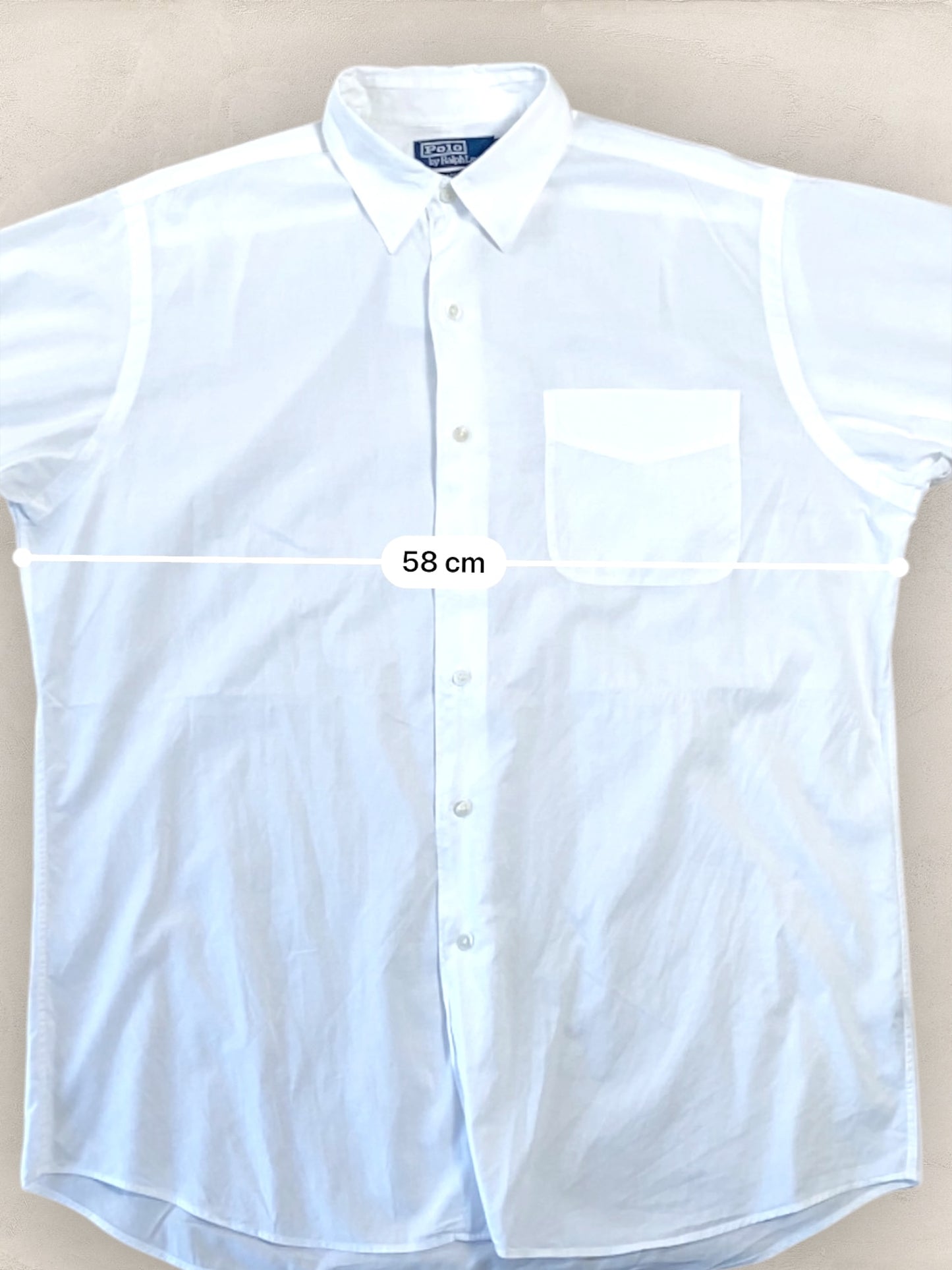Chemise Homme Ralph Lauren BLANC M Ref:2791