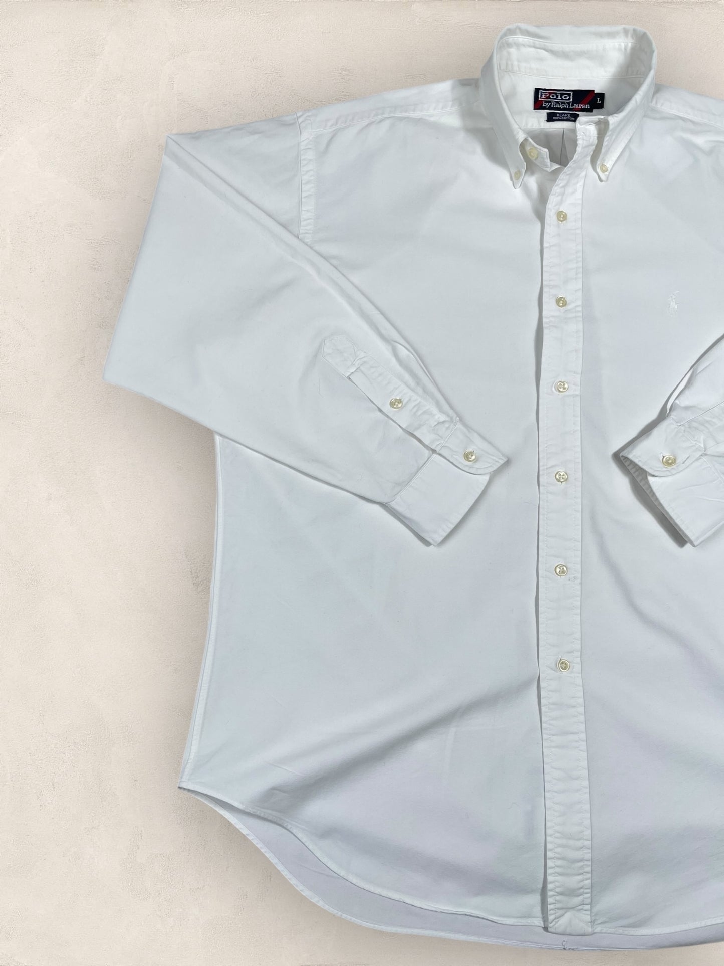 Chemise Ralph Lauren Blanc L Homme Ref: 2726