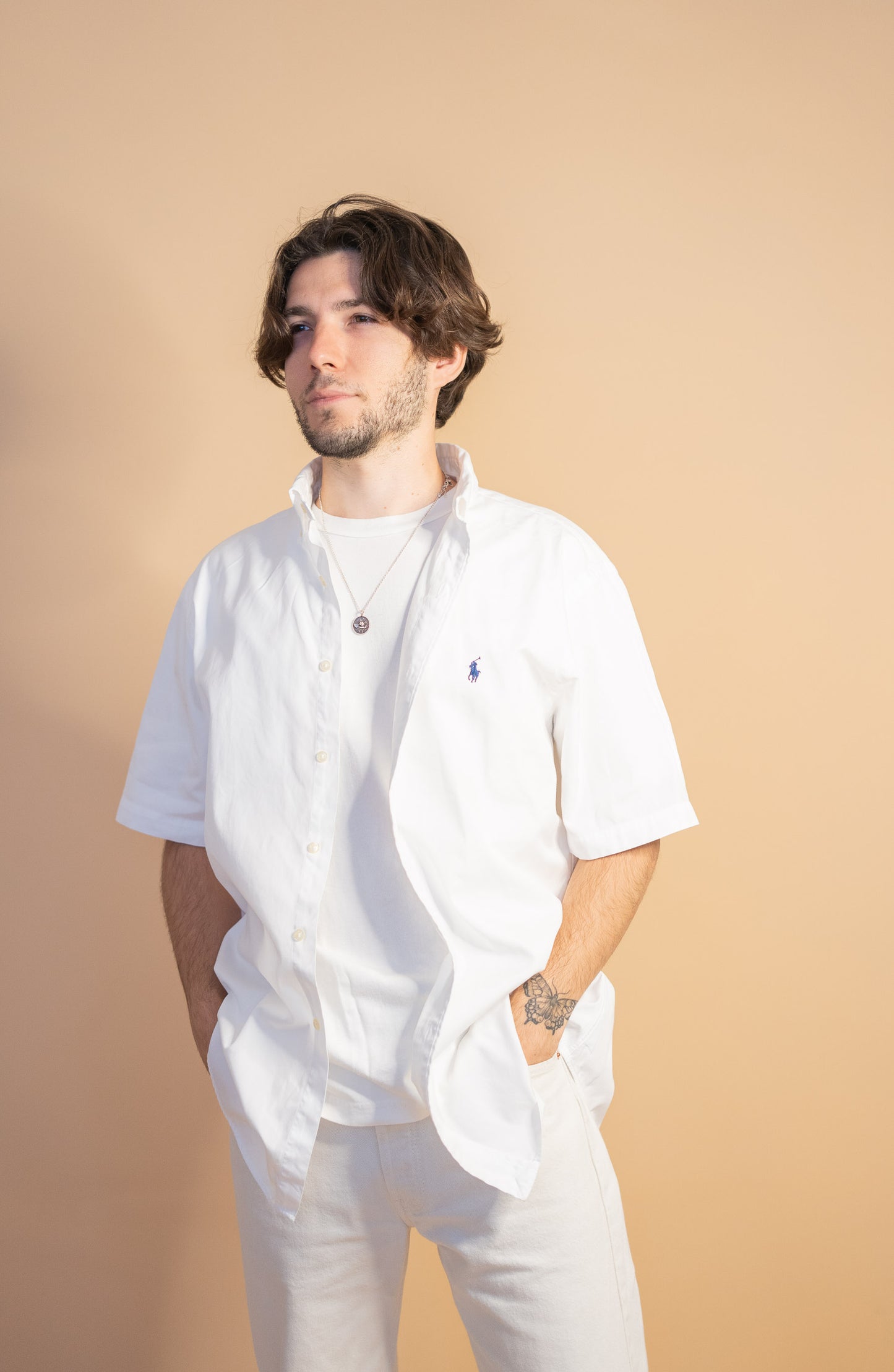 Chemise Blanche Ralph Lauren Homme #1037