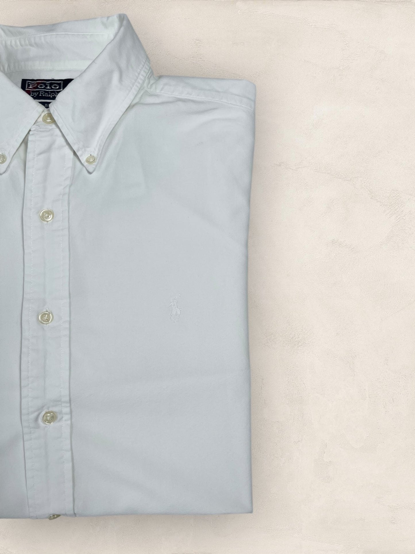 Chemise Ralph Lauren Blanc L Homme Ref: 2726