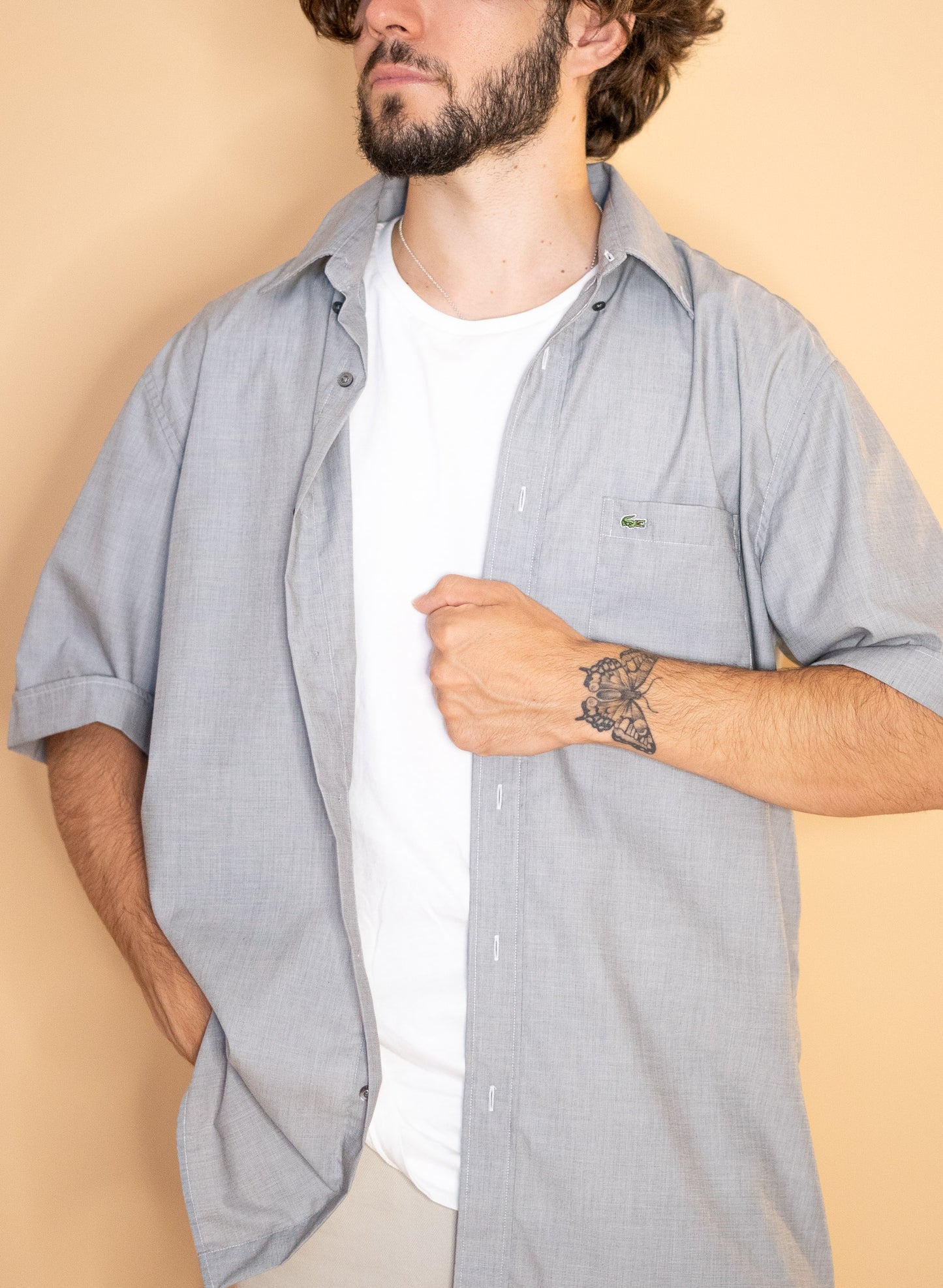 Chemise Lacoste Manches Courtes Homme #1111