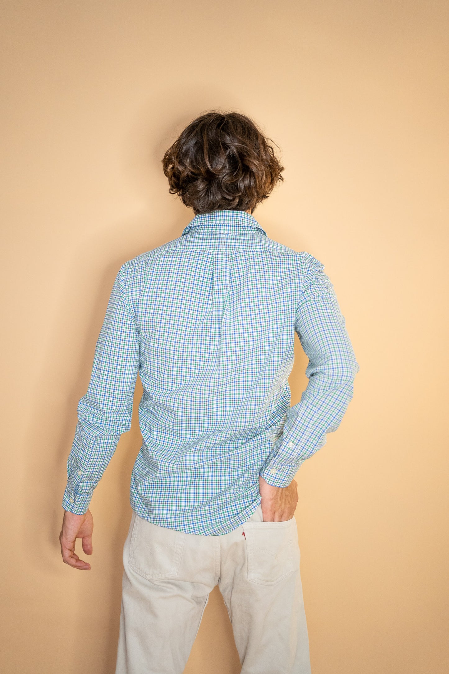 Chemise Bleu Ralph Lauren Homme #1109