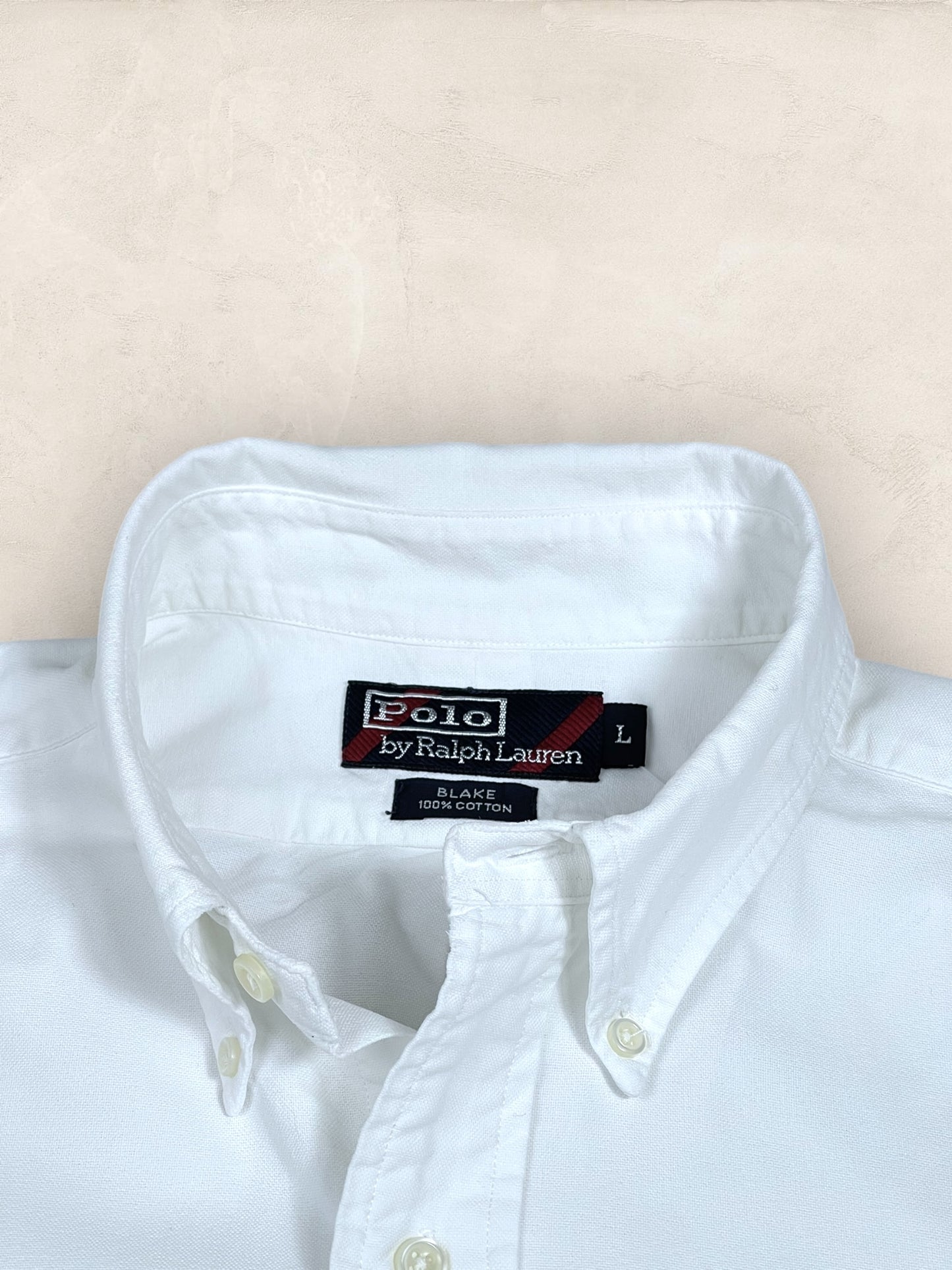 Chemise Ralph Lauren Blanc L Homme Ref: 2726