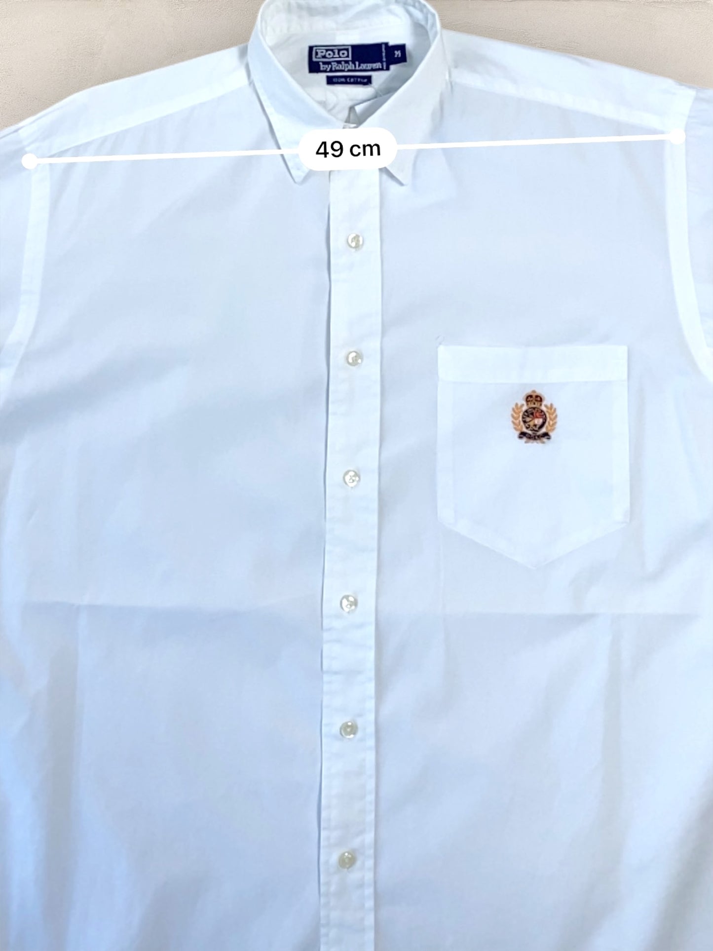Chemise Homme Ralph Lauren BLANC M Ref:2797