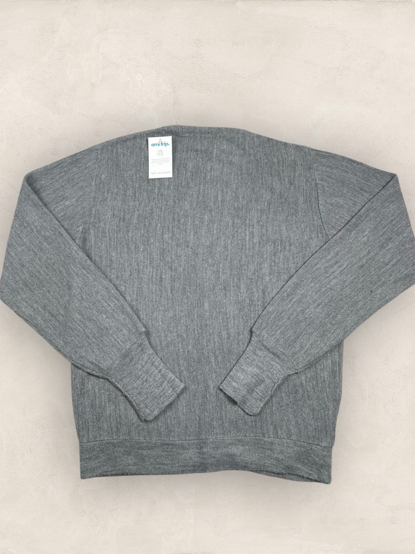 Cardigan Christian Dior Ref: 2525 - GRIS - L - amifrip - Friperie en ligne et vêtements vintage