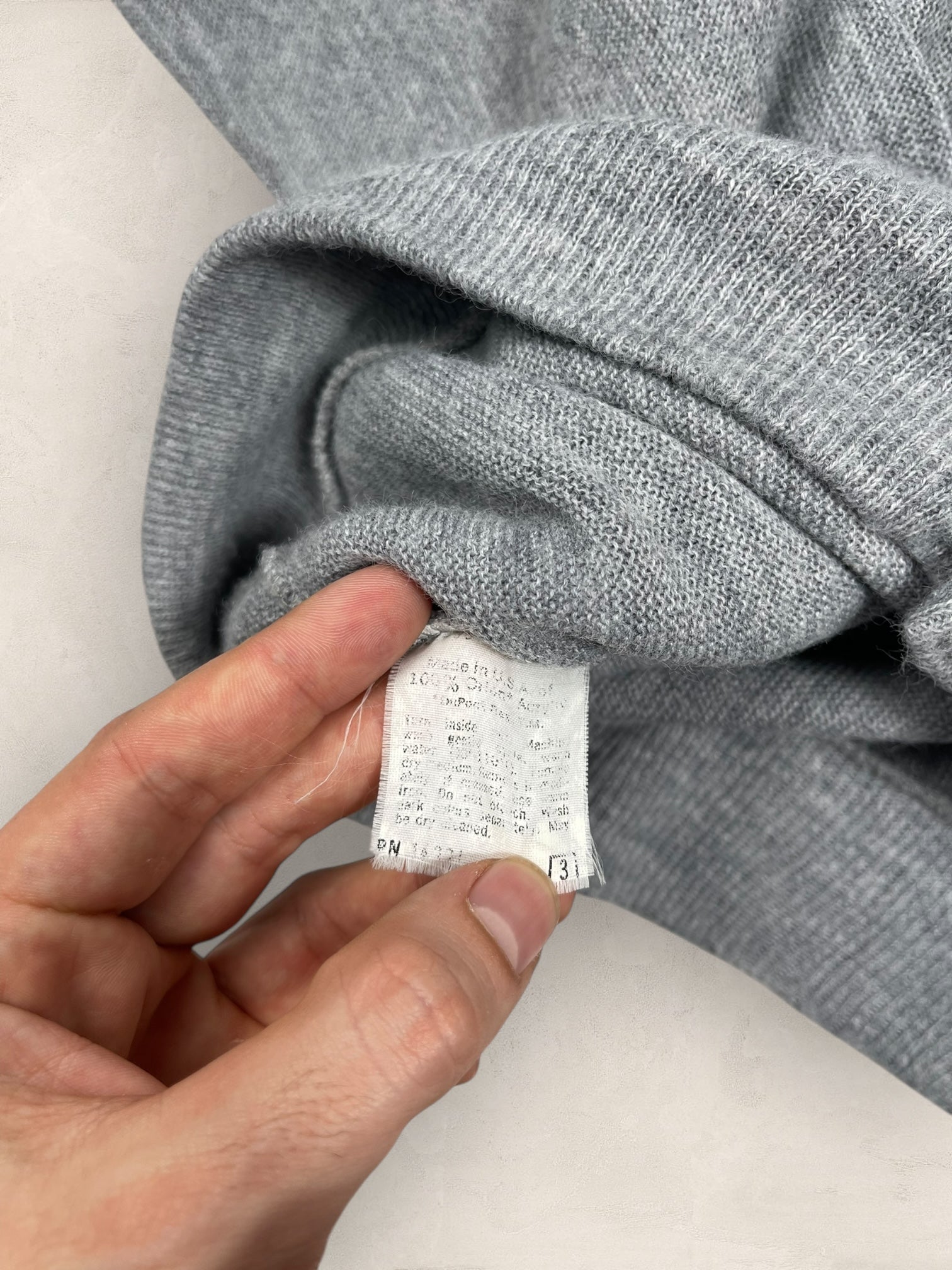 Cardigan Christian Dior Ref: 2525 - GRIS - L - amifrip - Friperie en ligne et vêtements vintage