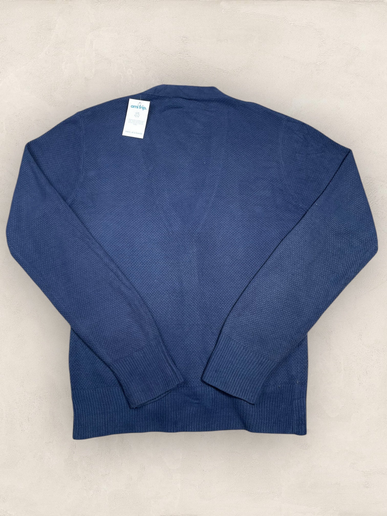 Cardigan Christian Dior Ref: 2536 - BLEU - L - amifrip - Friperie en ligne et vêtements vintage