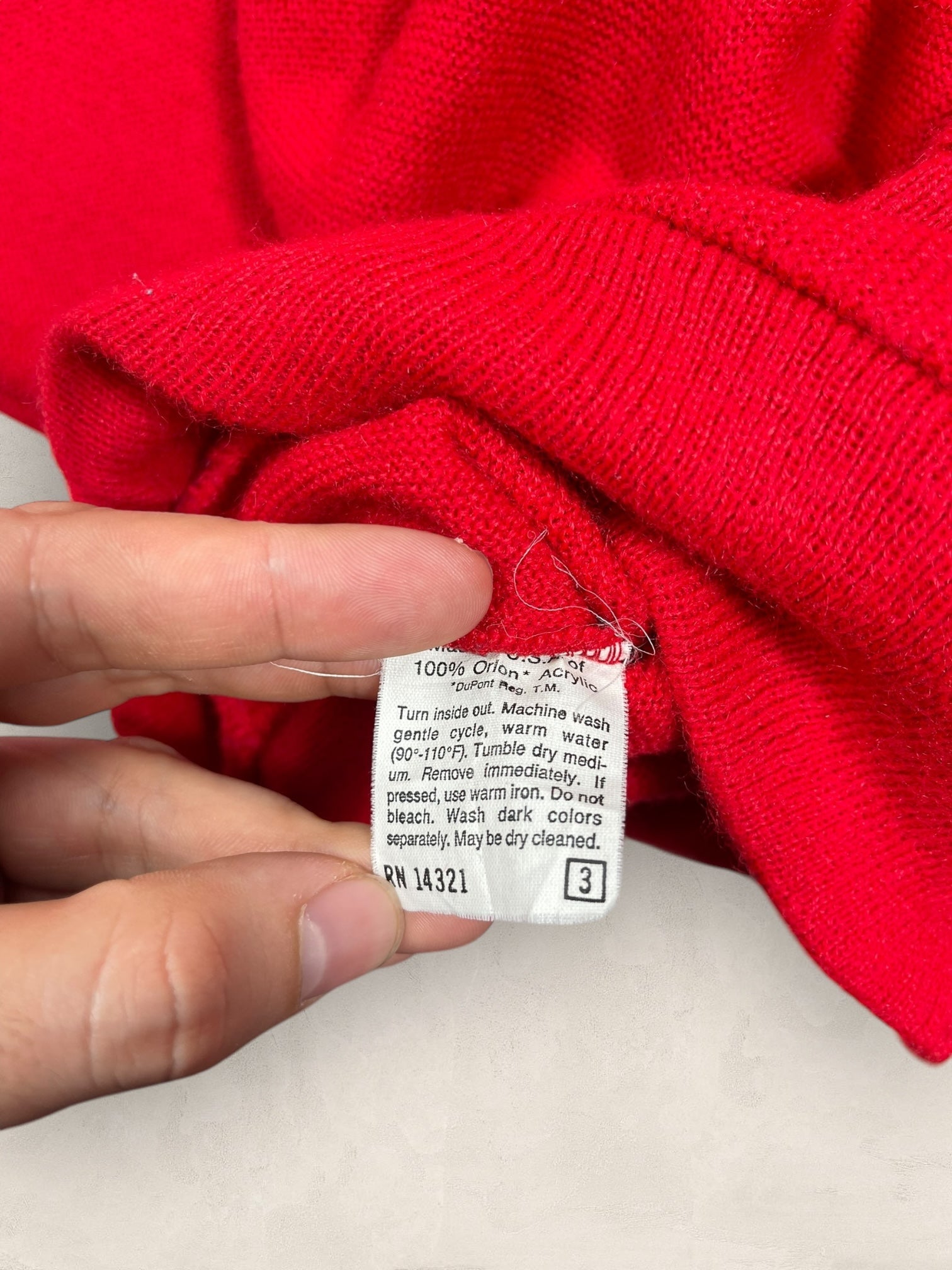 Cardigan Christian Dior Ref: 2538 - ROUGE - L - amifrip - Friperie en ligne et vêtements vintage