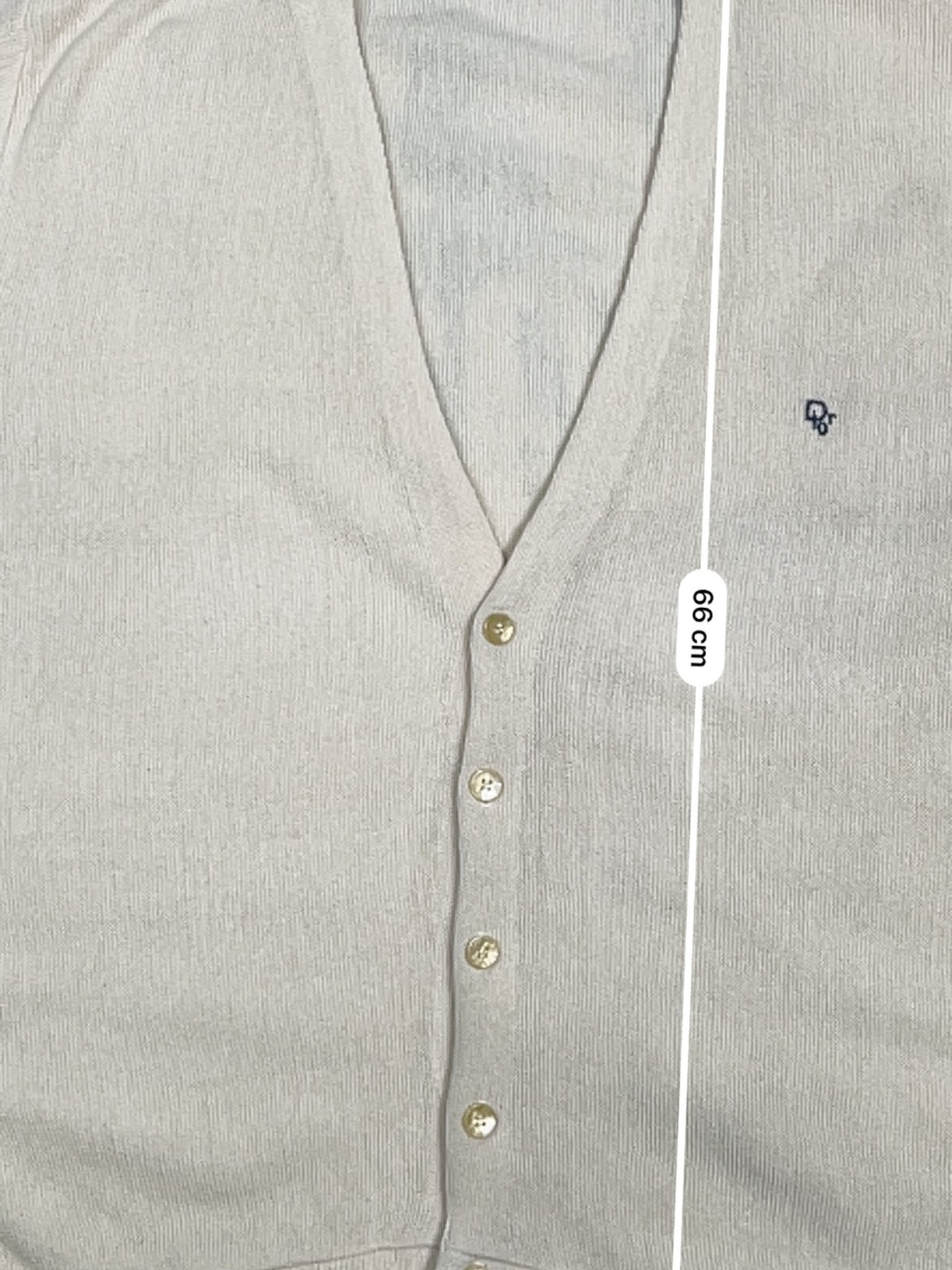 Cardigan Christian Dior Ref: 2546 - JAUNE - L - amifrip - Friperie en ligne et vêtements vintage