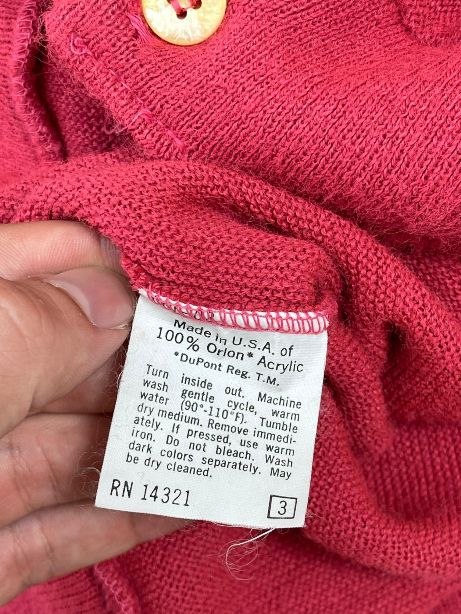 Cardigan Christian Dior Ref: 2561 - ROSE - L - amifrip - Friperie en ligne et vêtements vintage