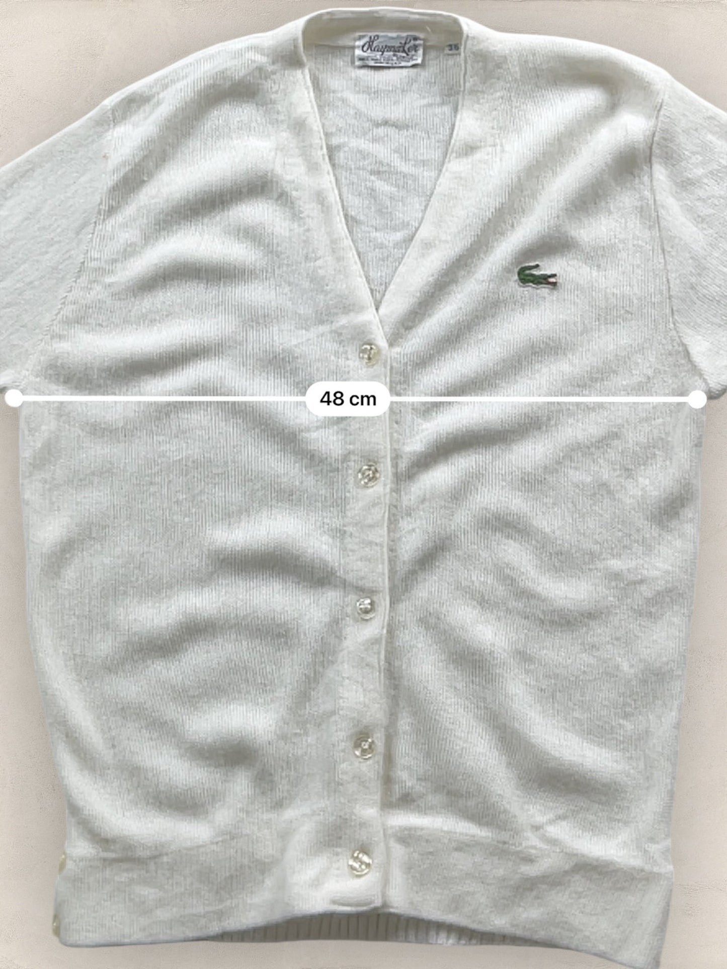 Cardigan Femme Lacoste Blanc S Ref:3100 - Blanc - S - amifrip