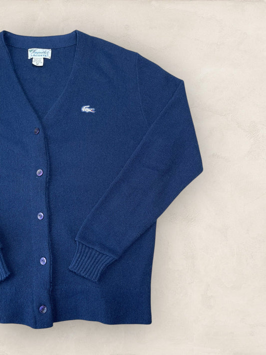 Cardigan Femme Lacoste BLEU MARINE S Ref:2855 - BLEU MARINE - S - amifrip - Friperie en ligne et vêtements vintage