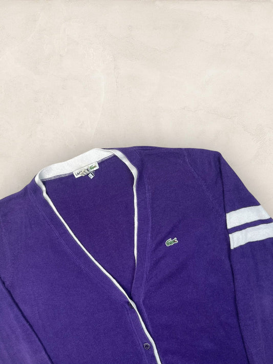 Cardigan Femme Lacoste Violet L Ref:3278 - Violet - L - amifrip