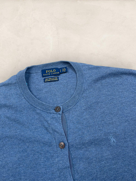 Cardigan Femme Ralph Lauren Bleu S Ref:3412 - Bleu - S - amifrip