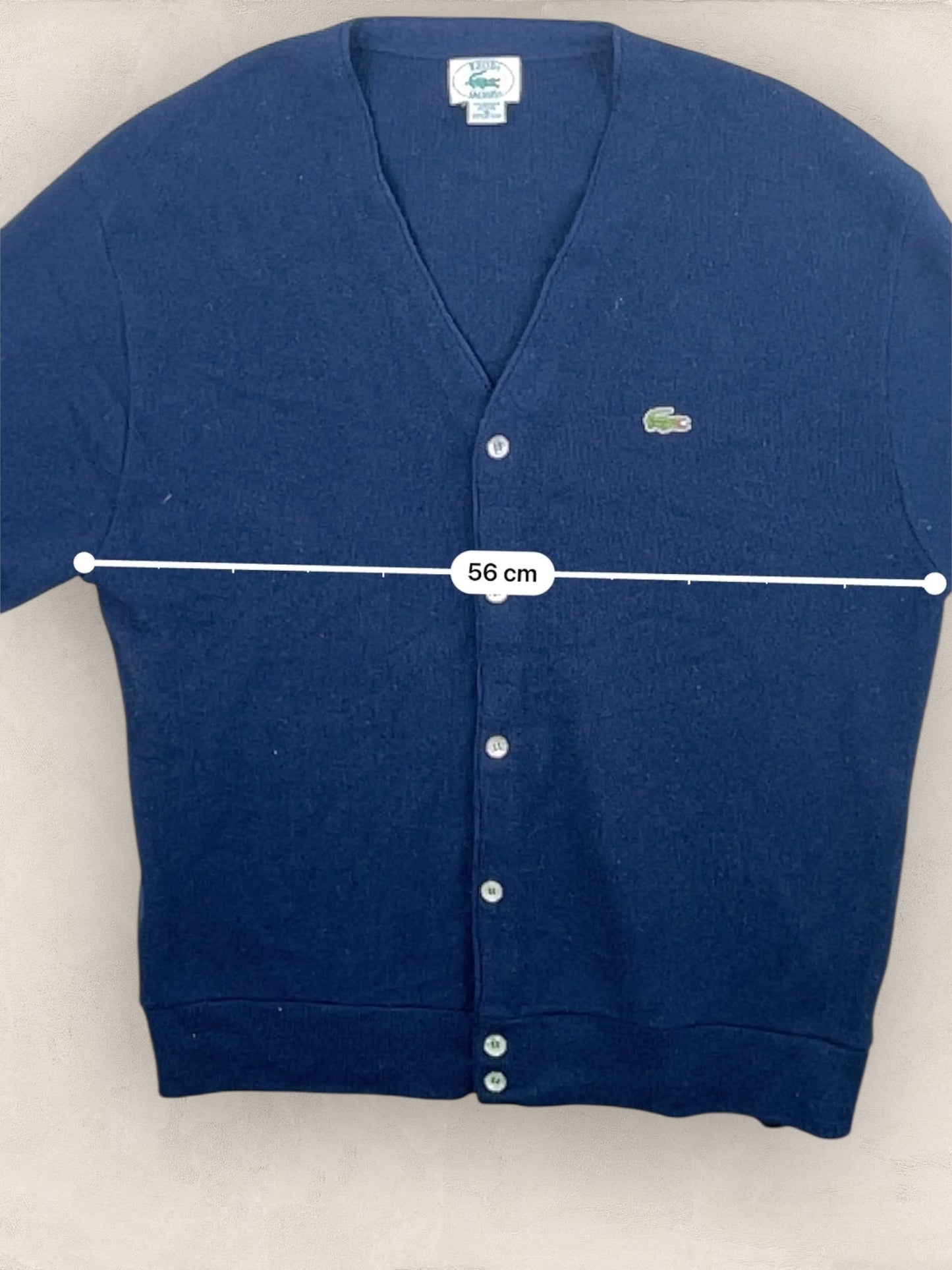 Cardigan Homme IZOD Lacoste Bleu Marine XL Ref:3308 - Bleu Marine - XL - amifrip