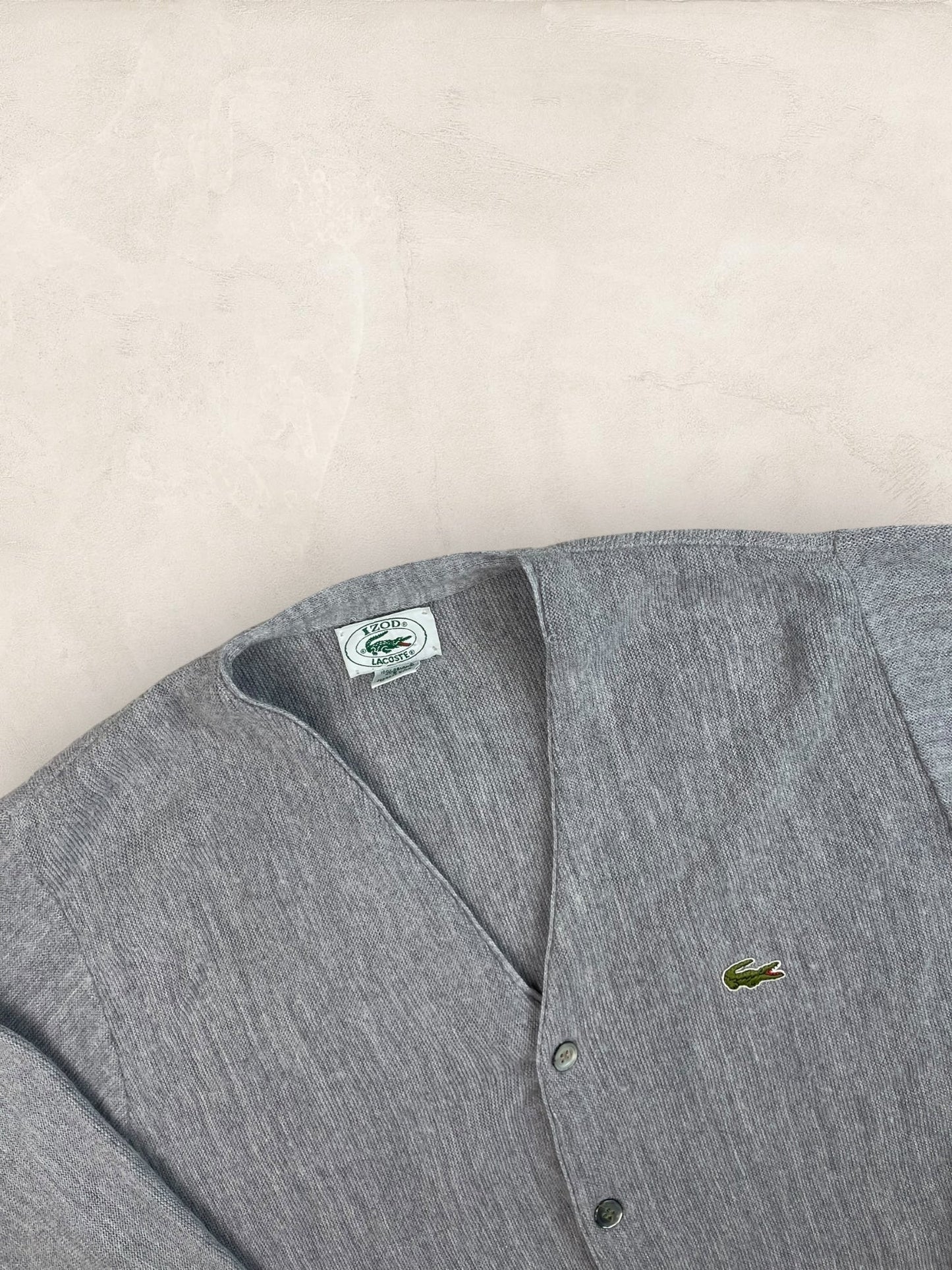 Cardigan Homme IZOD Lacoste Gris S Ref:3311 - Gris - S - amifrip