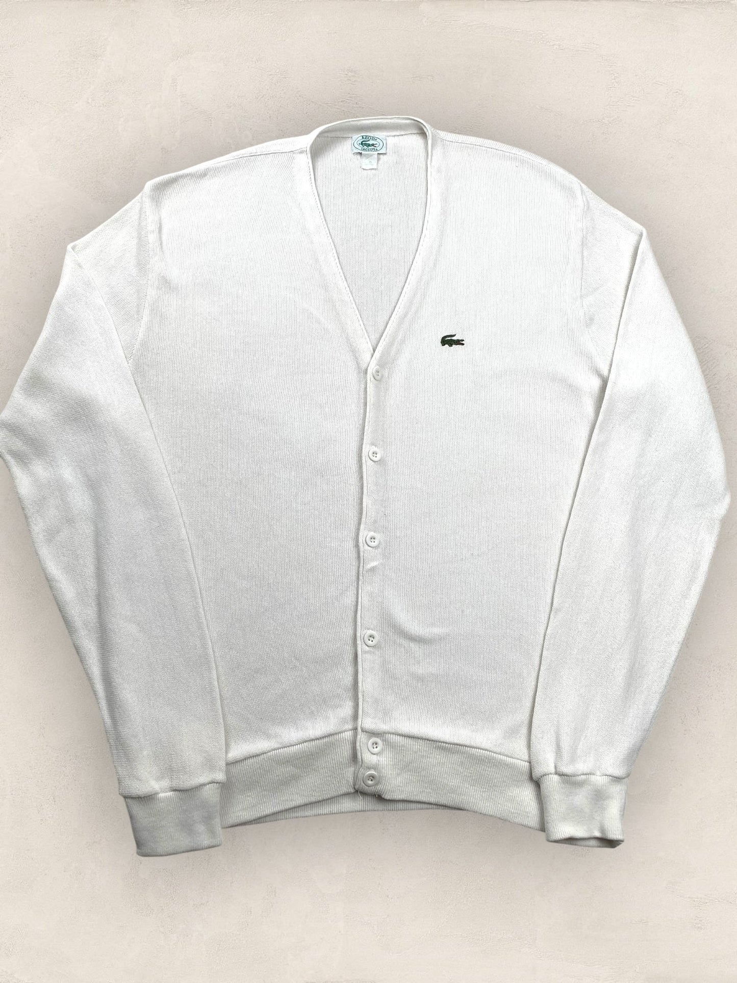 Cardigan Homme Lacoste Blanc L Ref:3169 - Blanc - L - amifrip