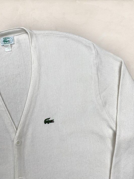 Cardigan Homme Lacoste Blanc L Ref:3169 - Blanc - L - amifrip