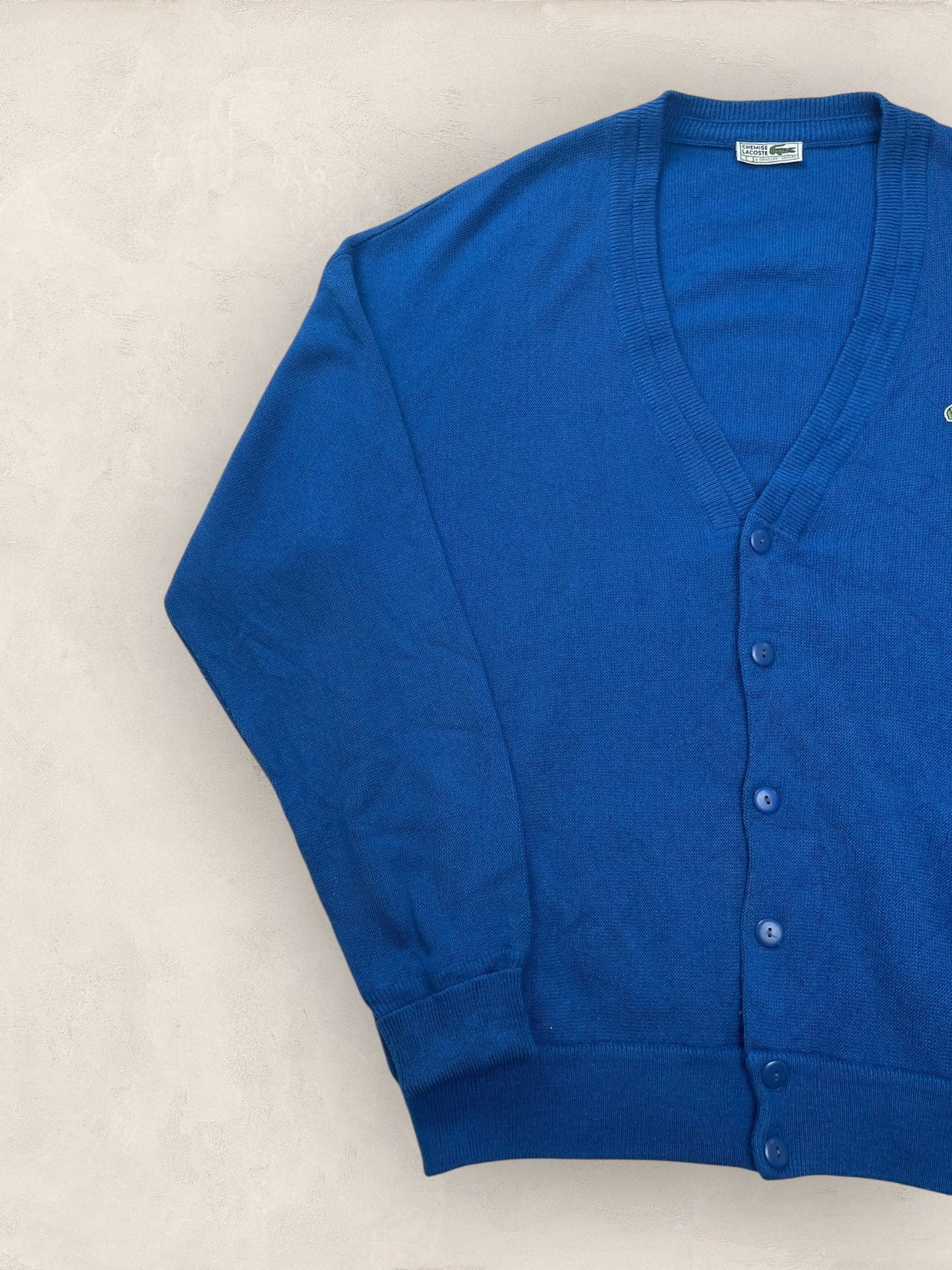 Cardigan Homme Lacoste Bleu électrique XL Ref:3150 - Bleu électrique - XL - amifrip